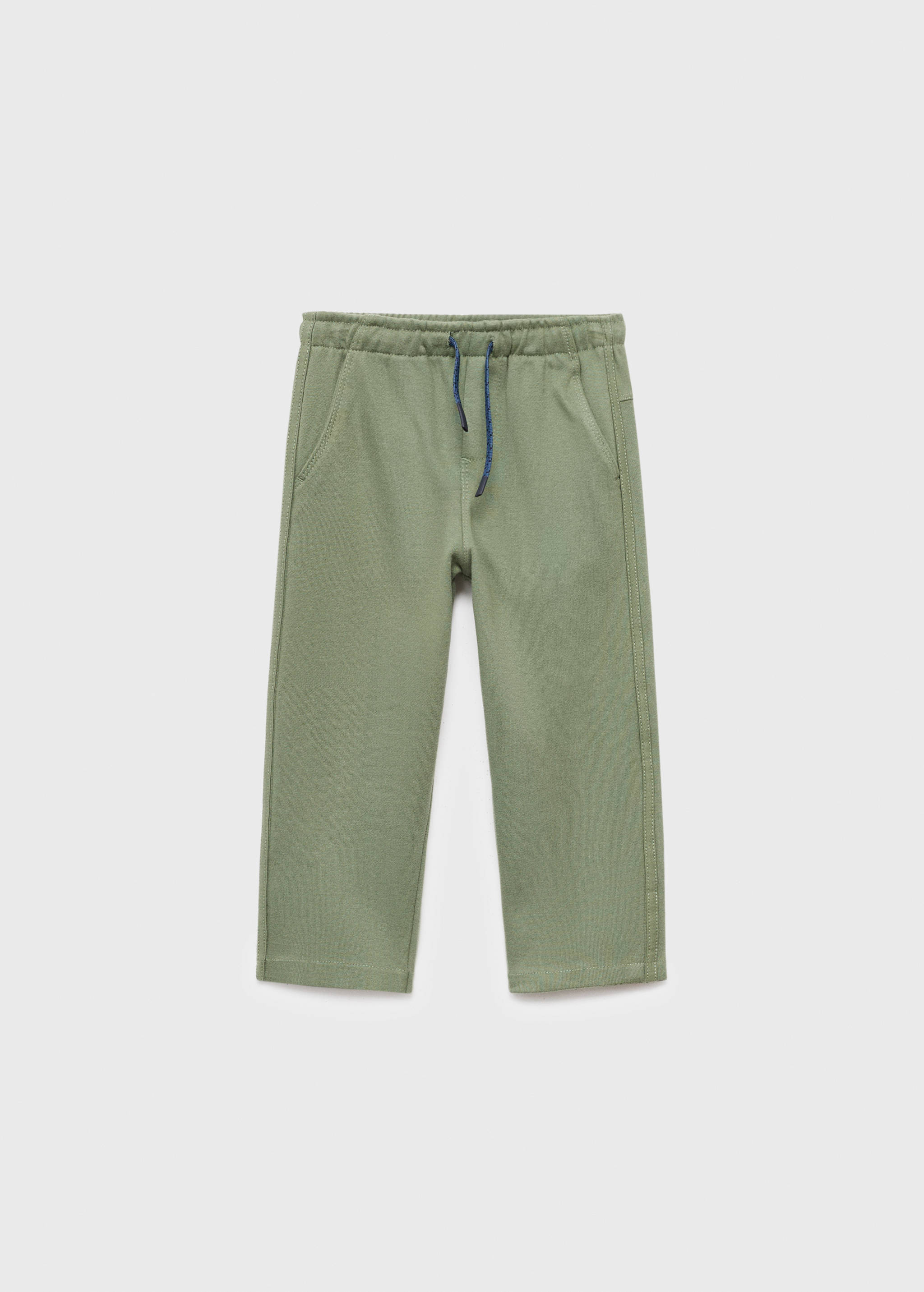 Cotton drawstring joggers - Article without model