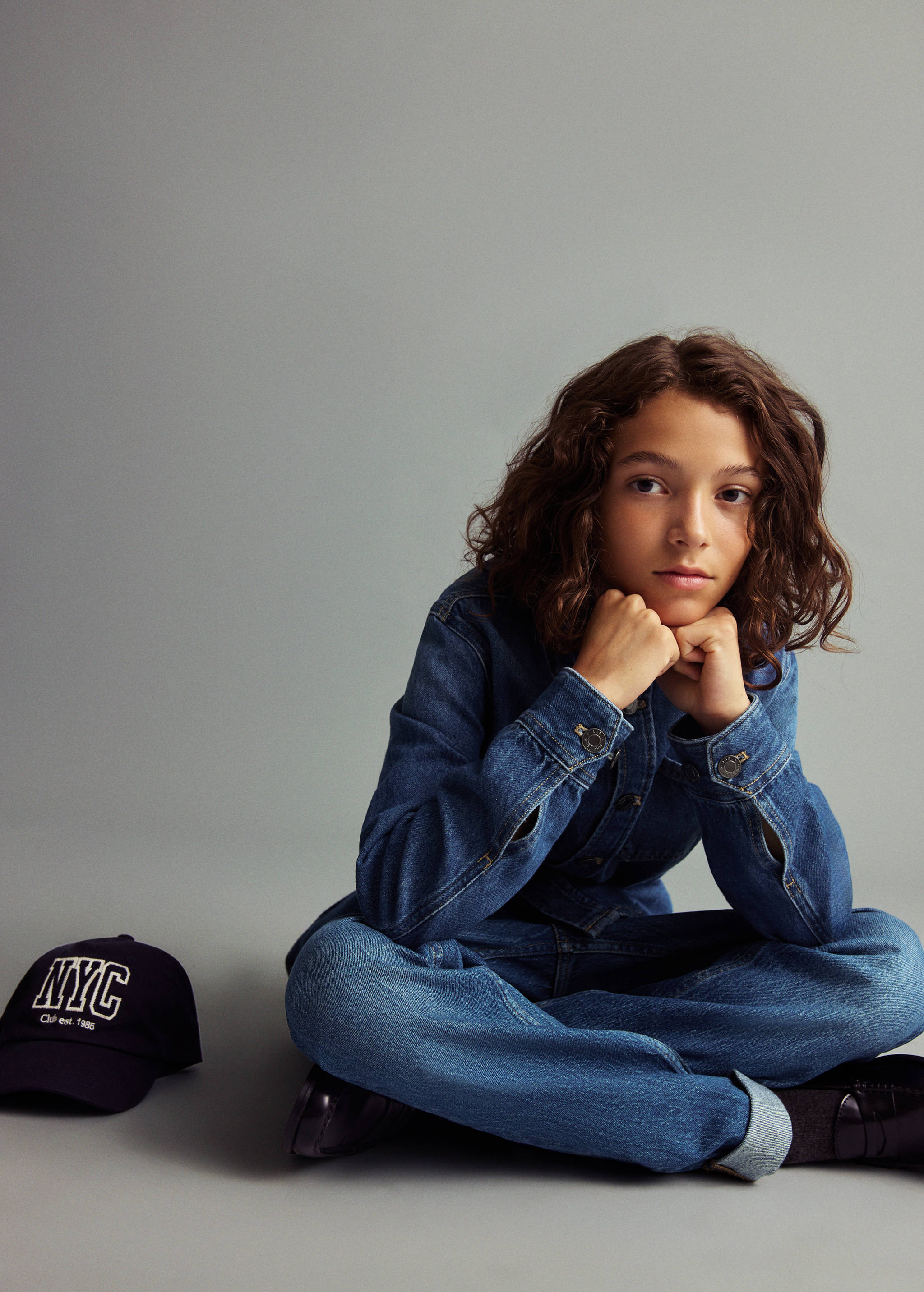 Cotton denim jacket - Medium plane