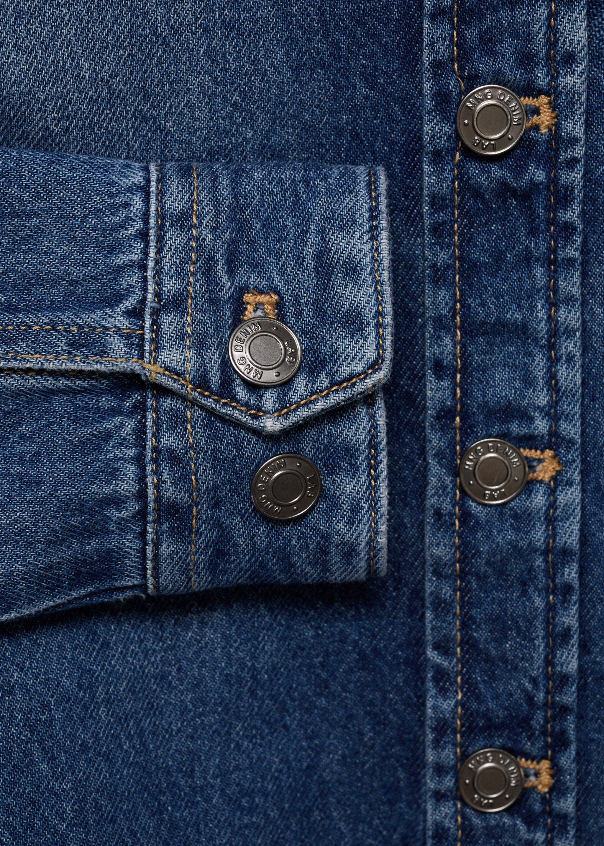 Cotton denim jacket - Details of the article 0
