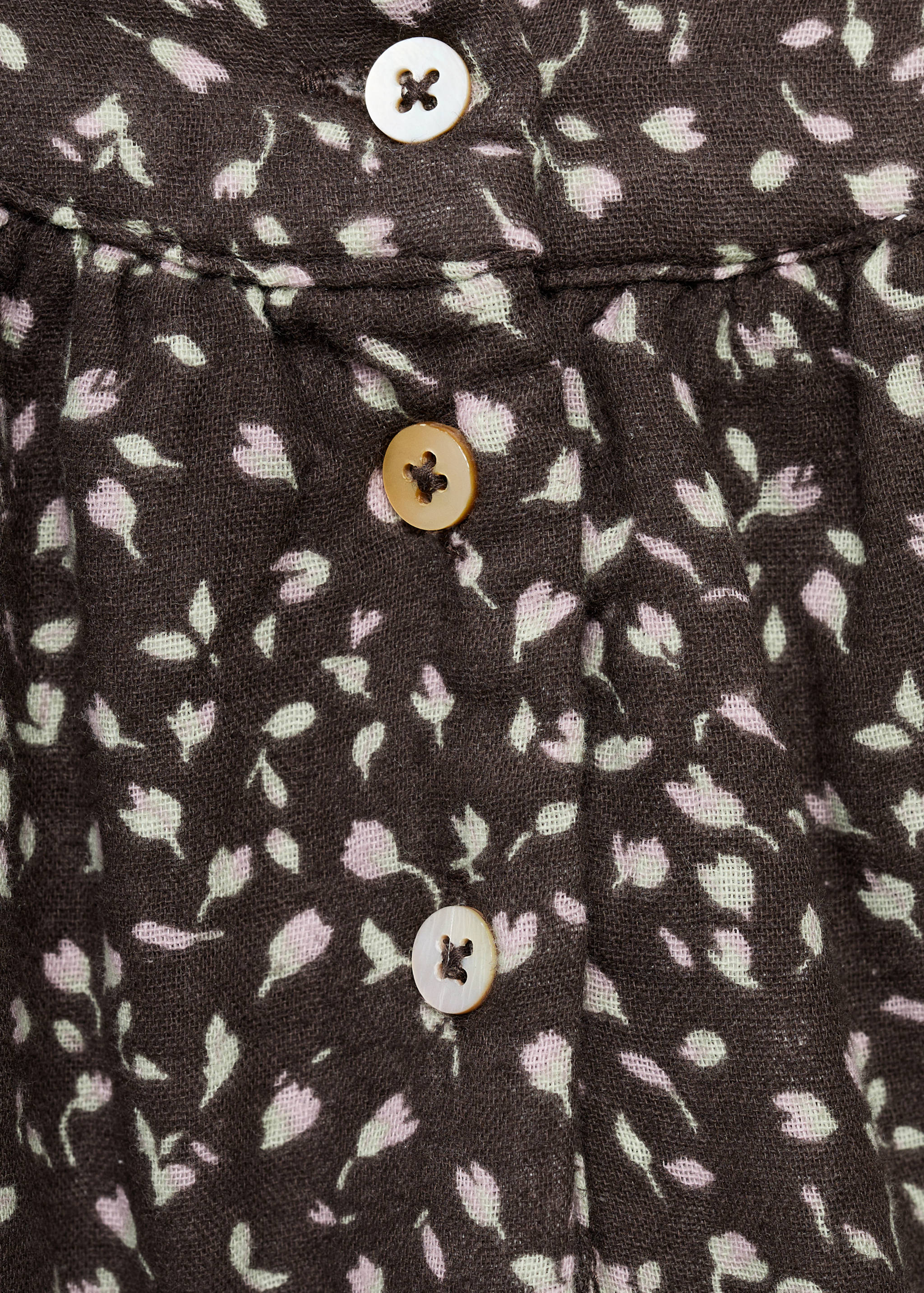 Ruffled floral dress - Details of the article 0