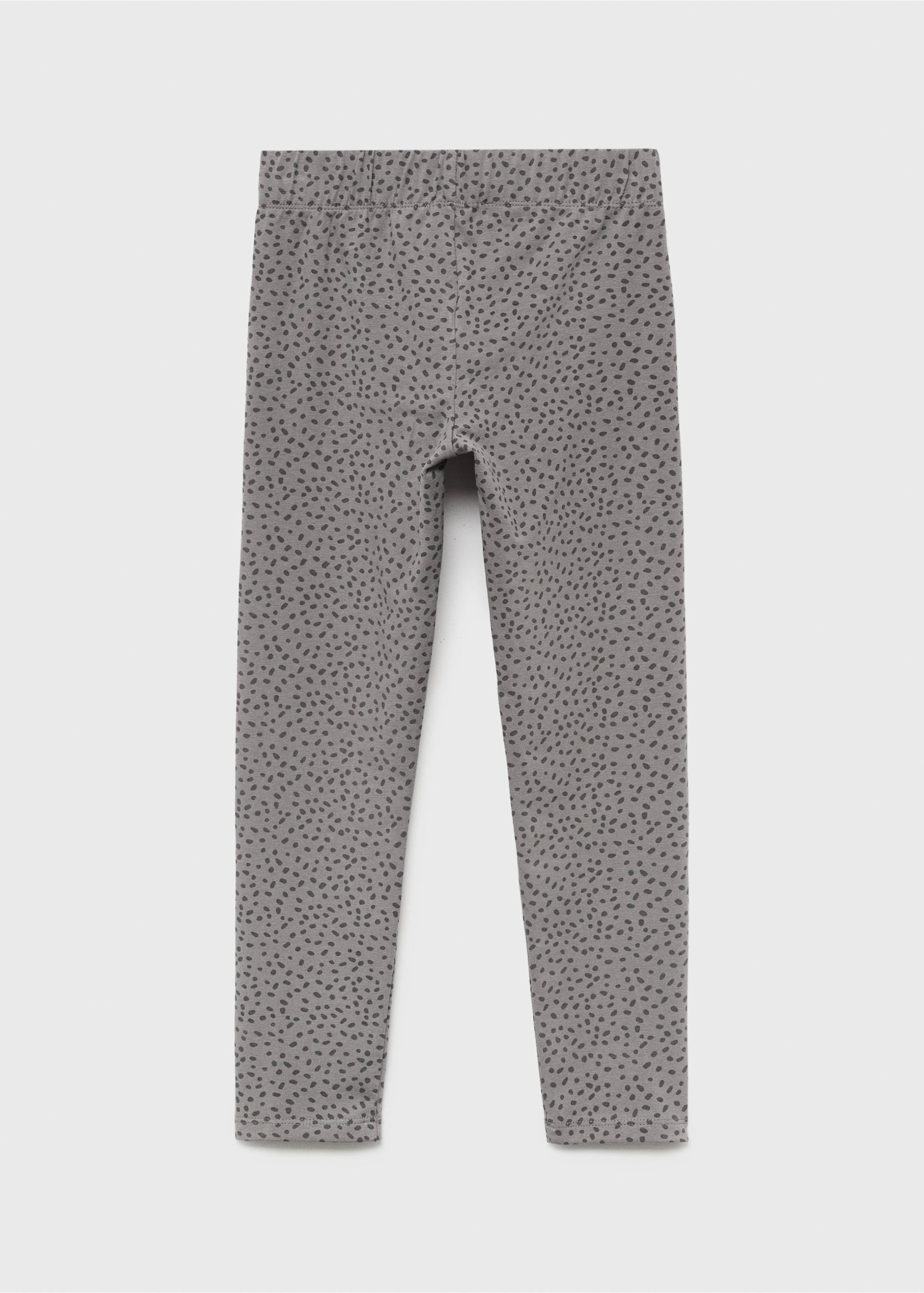 Printed leggings - Reverse of the article, Grey. Ref: 17075159-00.