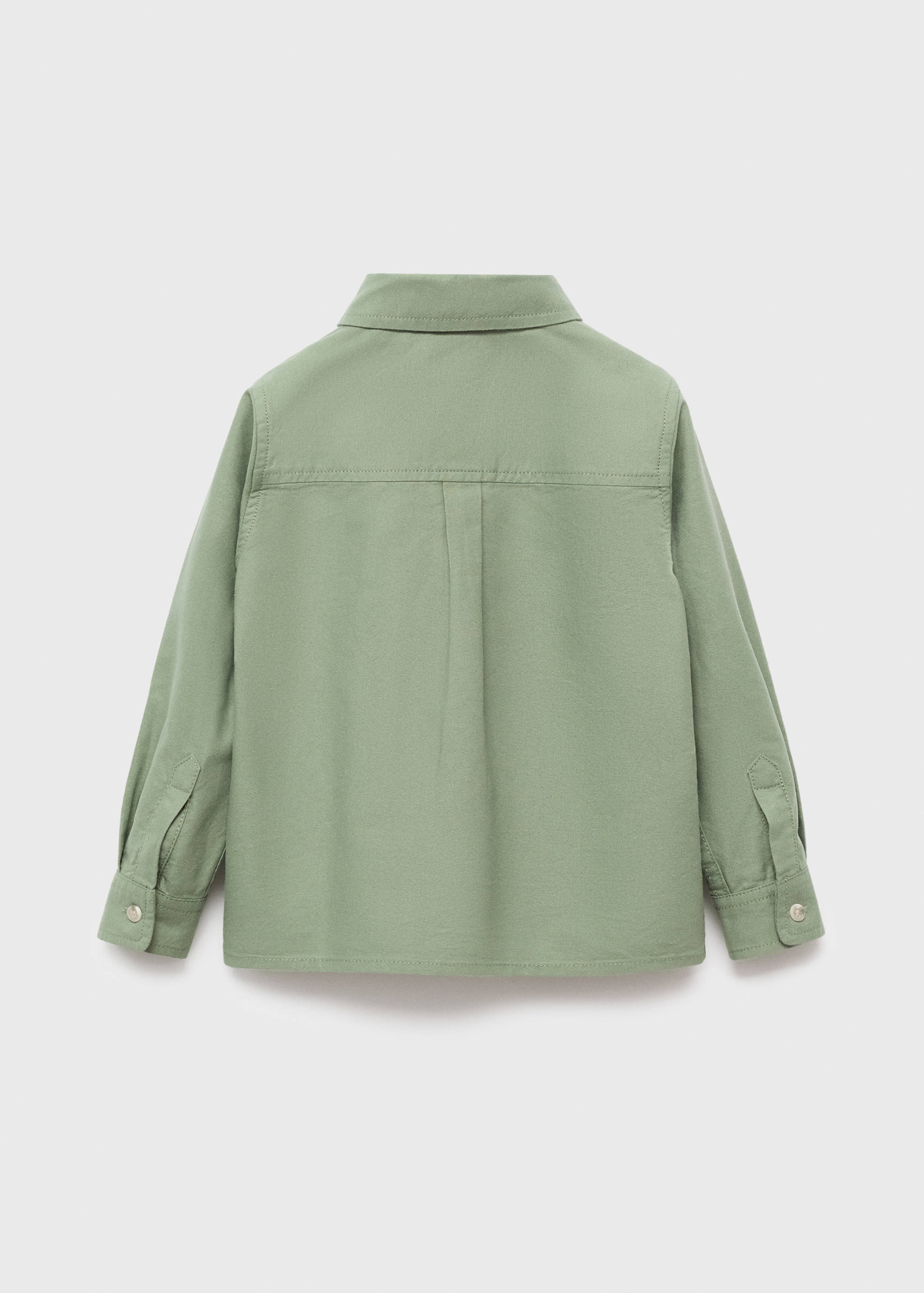Chemise coton col classique - Verso de l’article