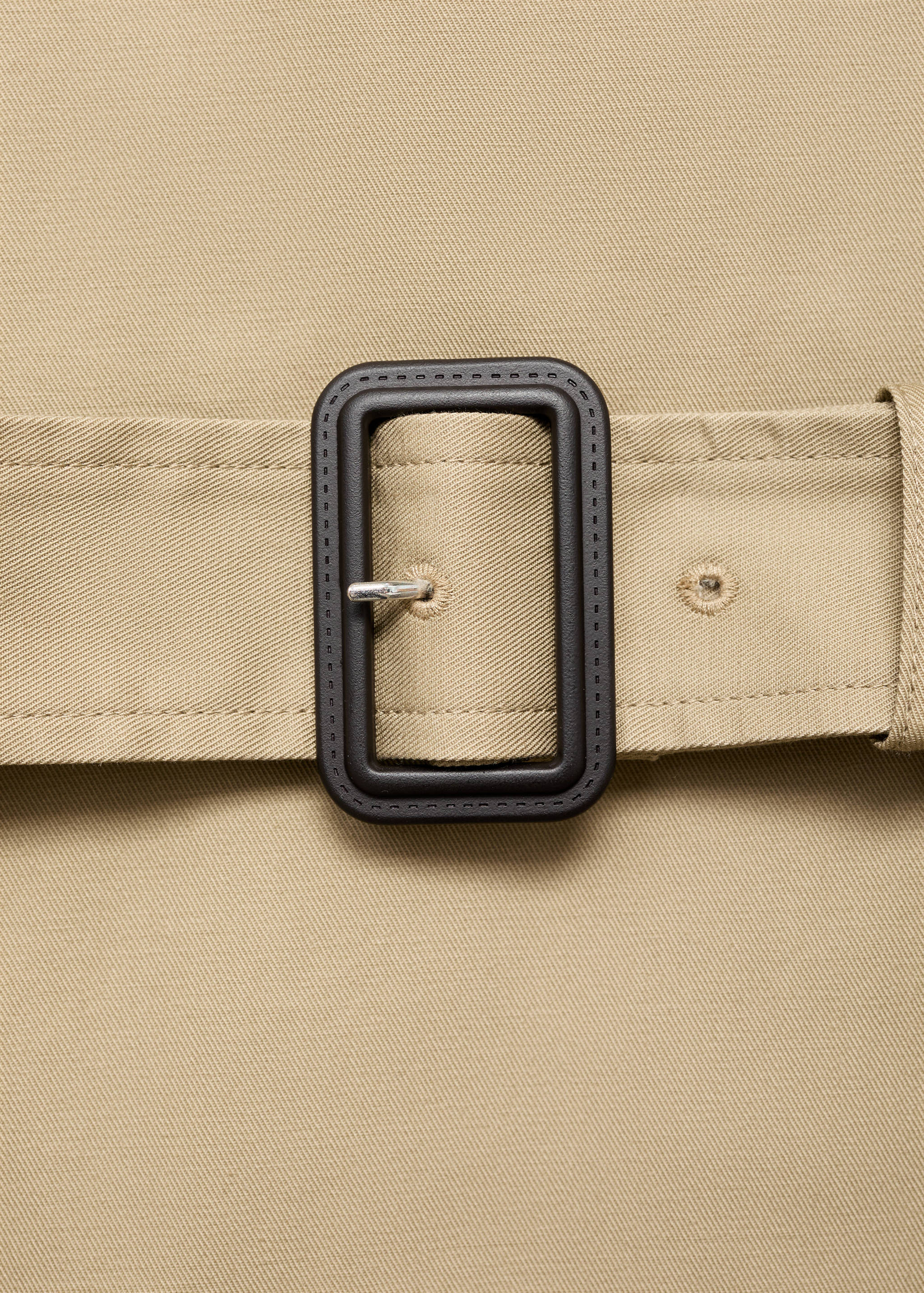Classic trench coat with belt - Details of the article 8