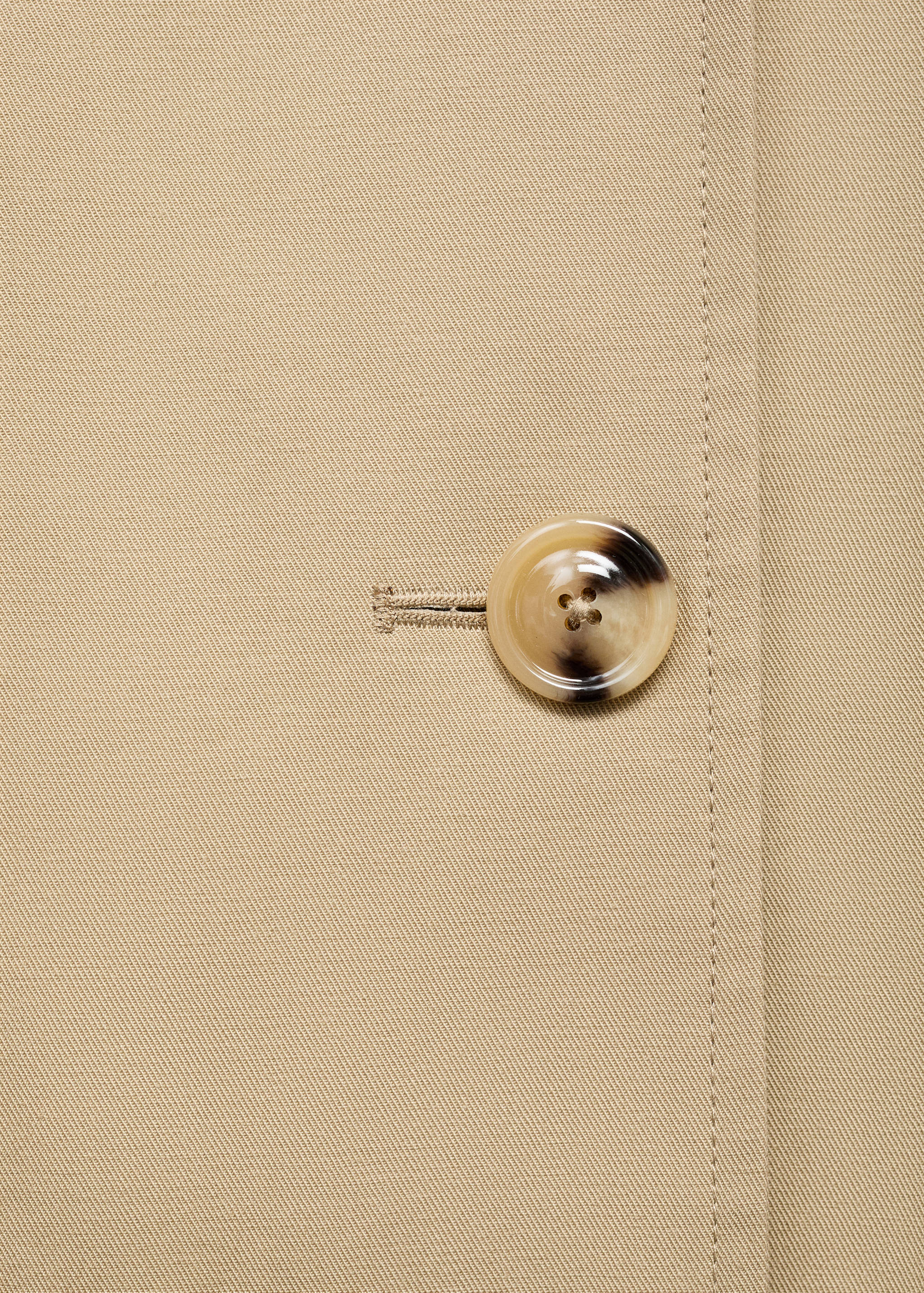 Classic trench coat with belt - Details of the article 0