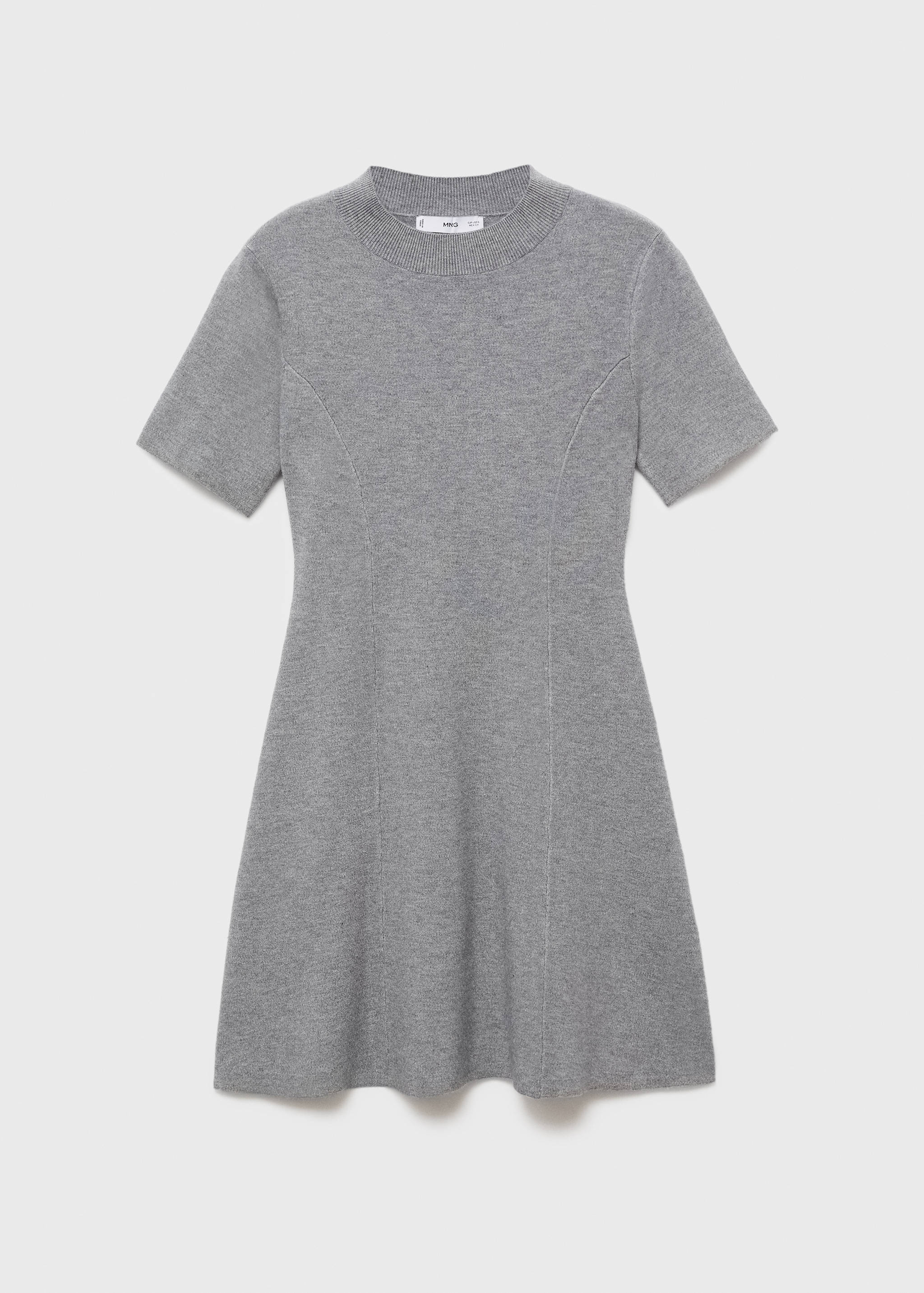 Feinstrick-A-Linien-Kleid - Artikel ohne Model