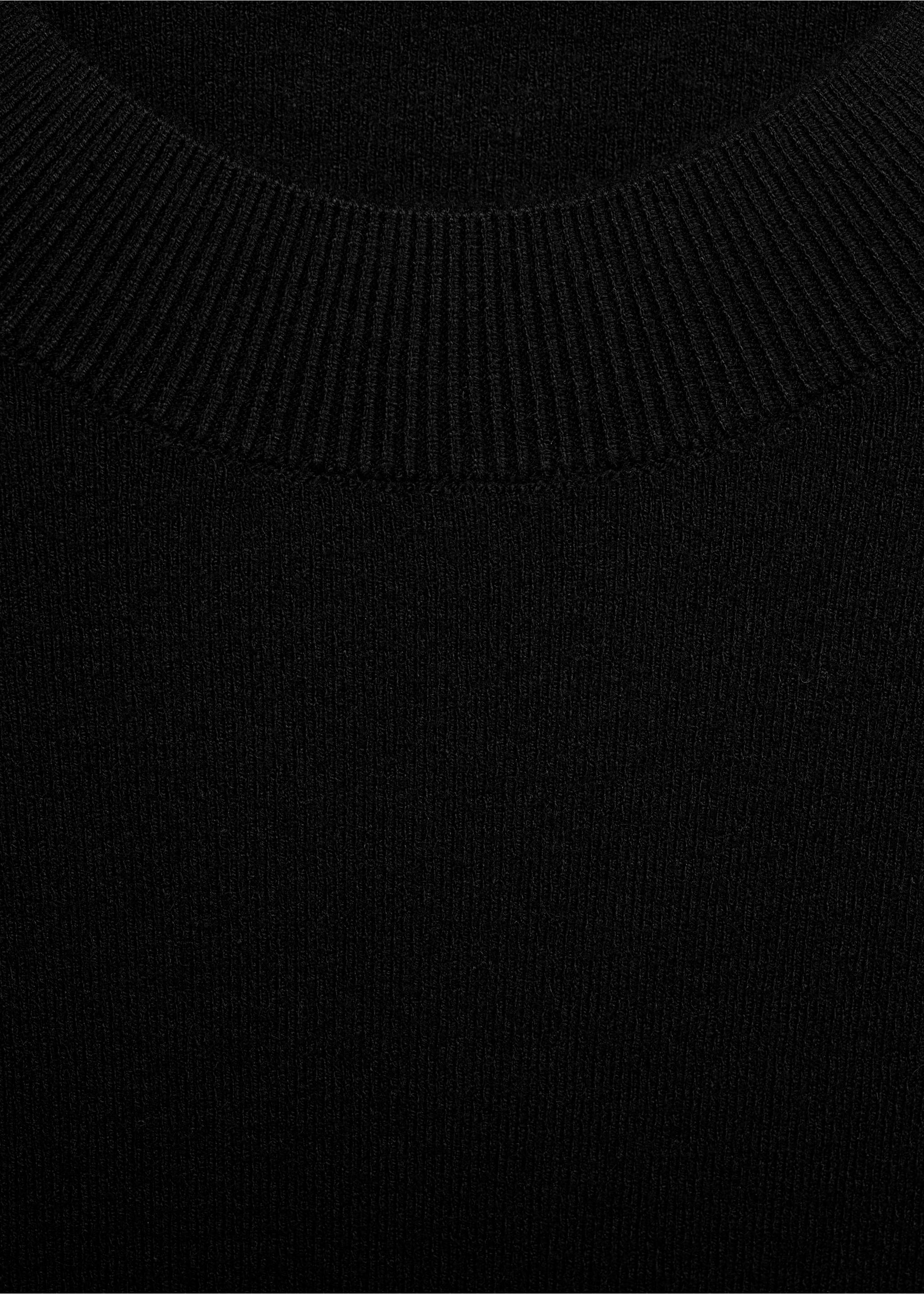 Vestit punt fi evasé - Detall de l'article 8, Negre. Ref: 17075798-00.