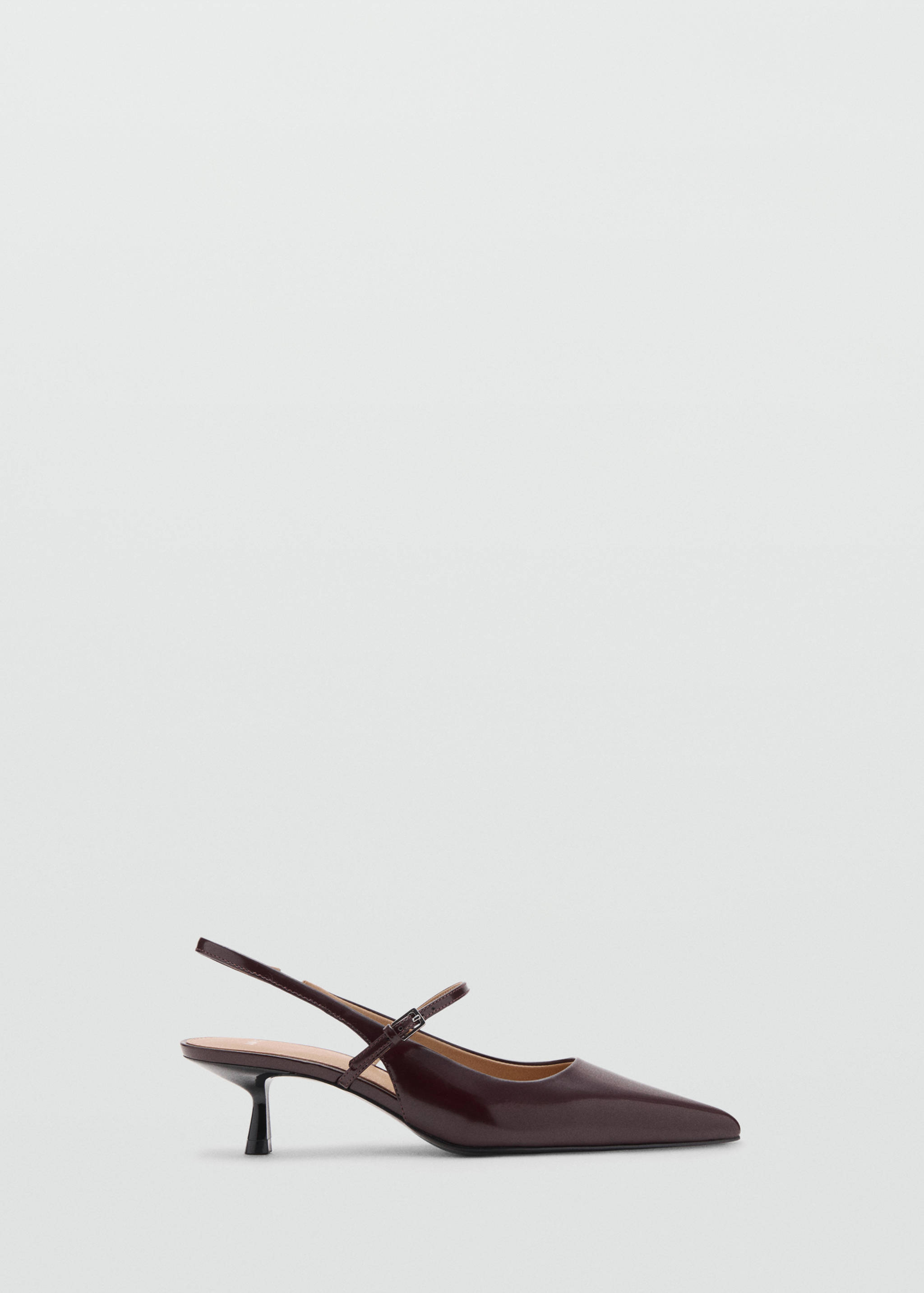 Chaussures vernies talon kitten heel - Article sans modèle