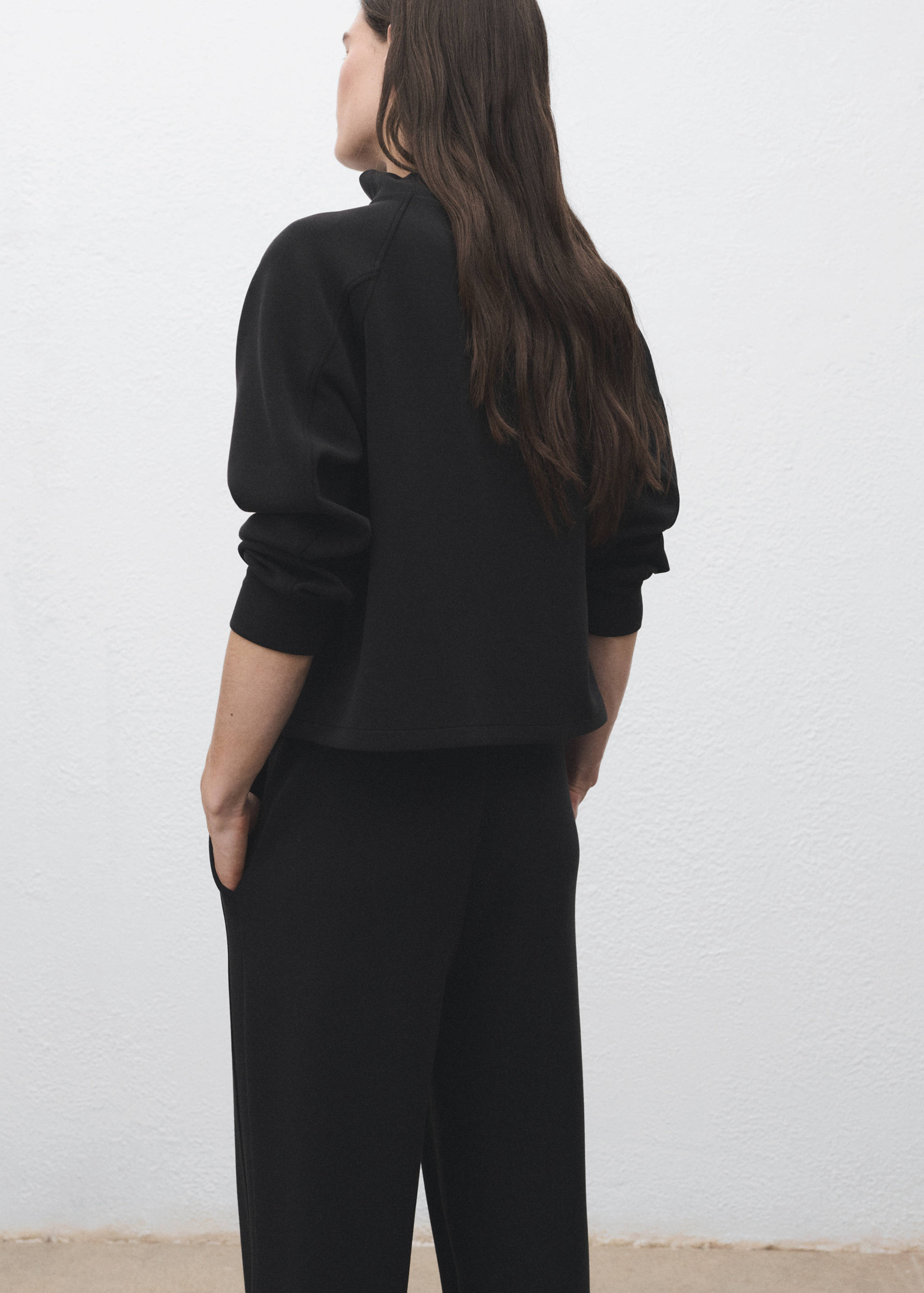 Sweat-shirt col montant - Verso de l’article