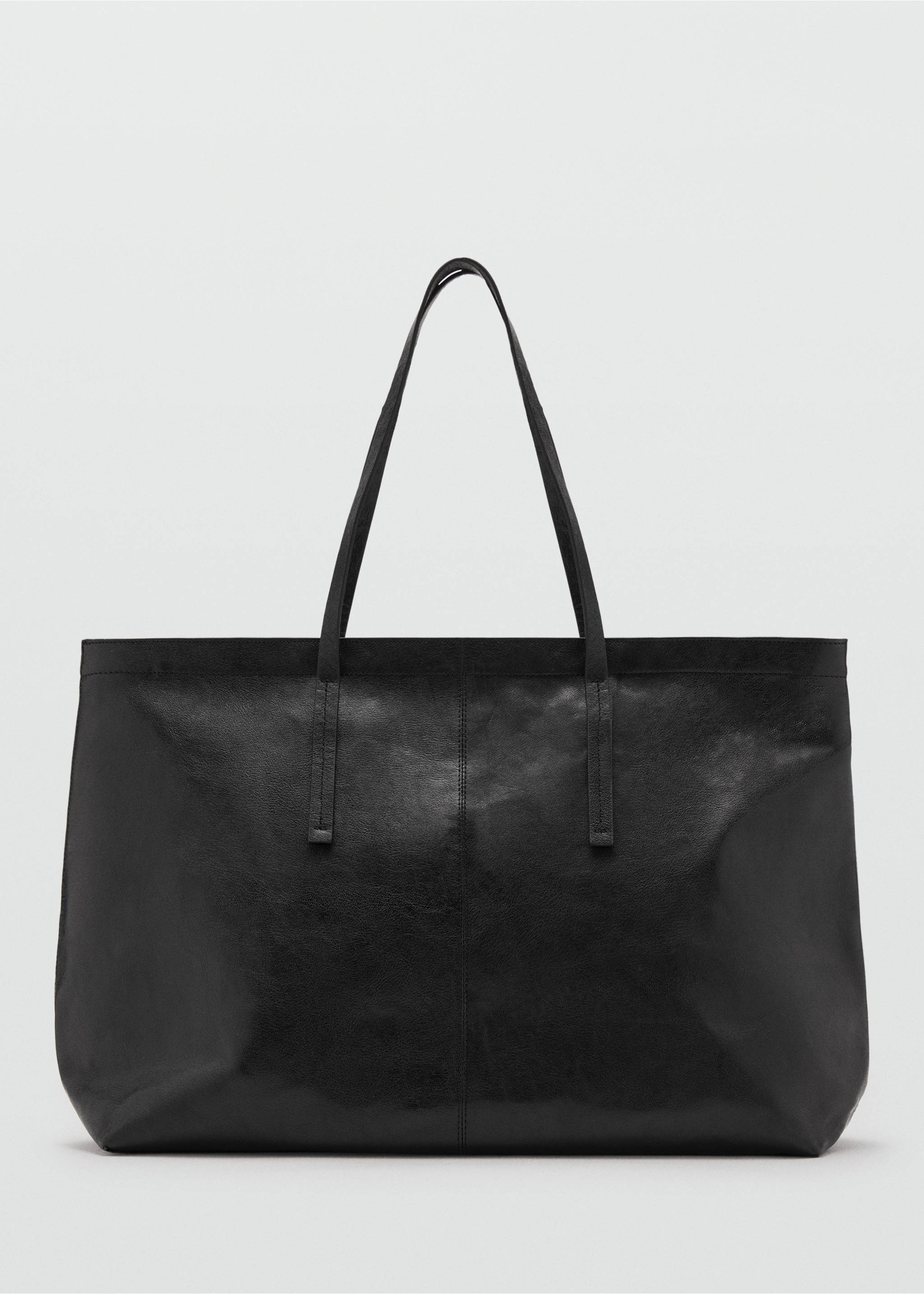 Bolso shopper piel - Artículo sin modelo, Negro. Ref: 17075818-00.
