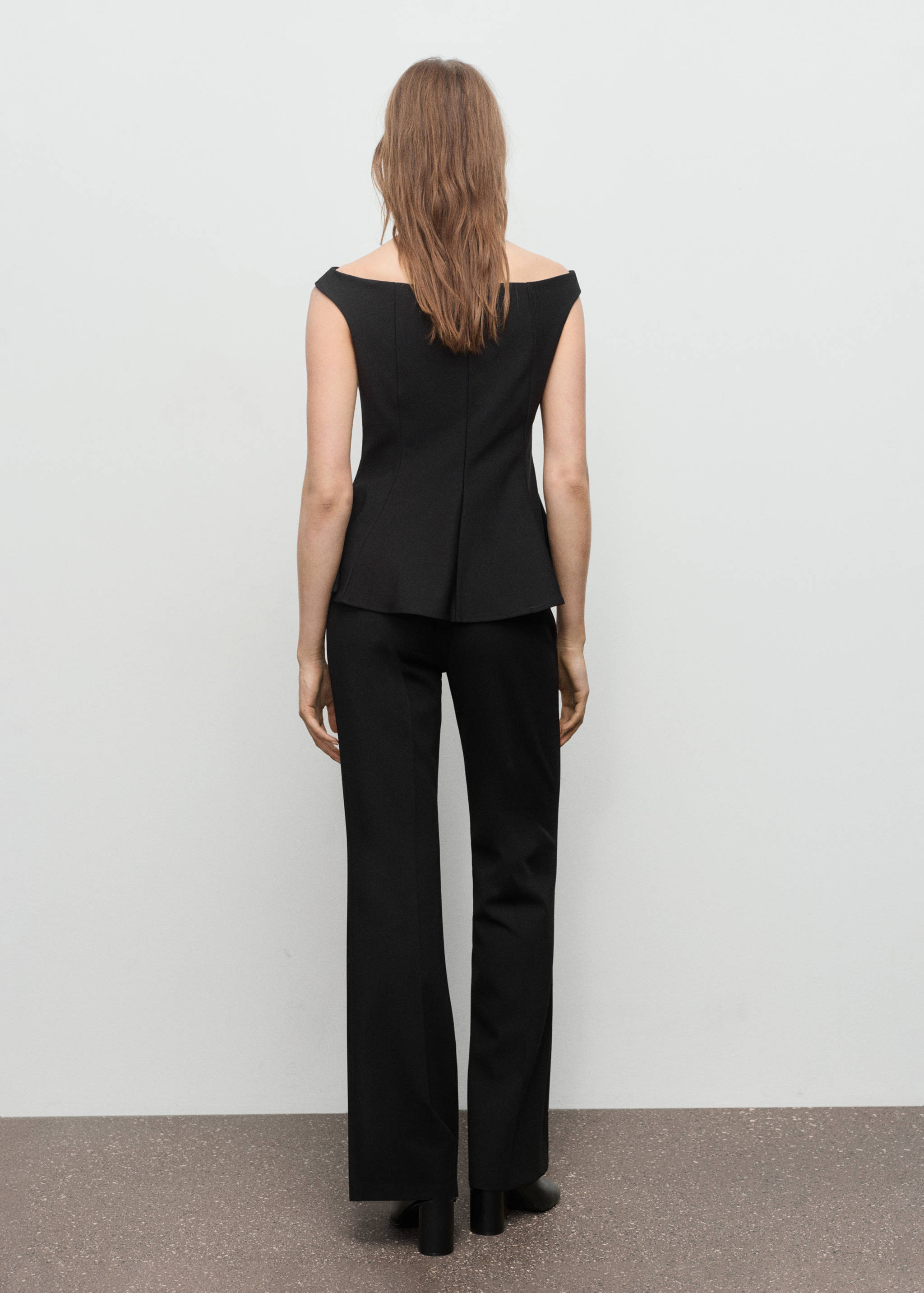 Schulterfreies Peplum-Top - Detail des Artikels 1
