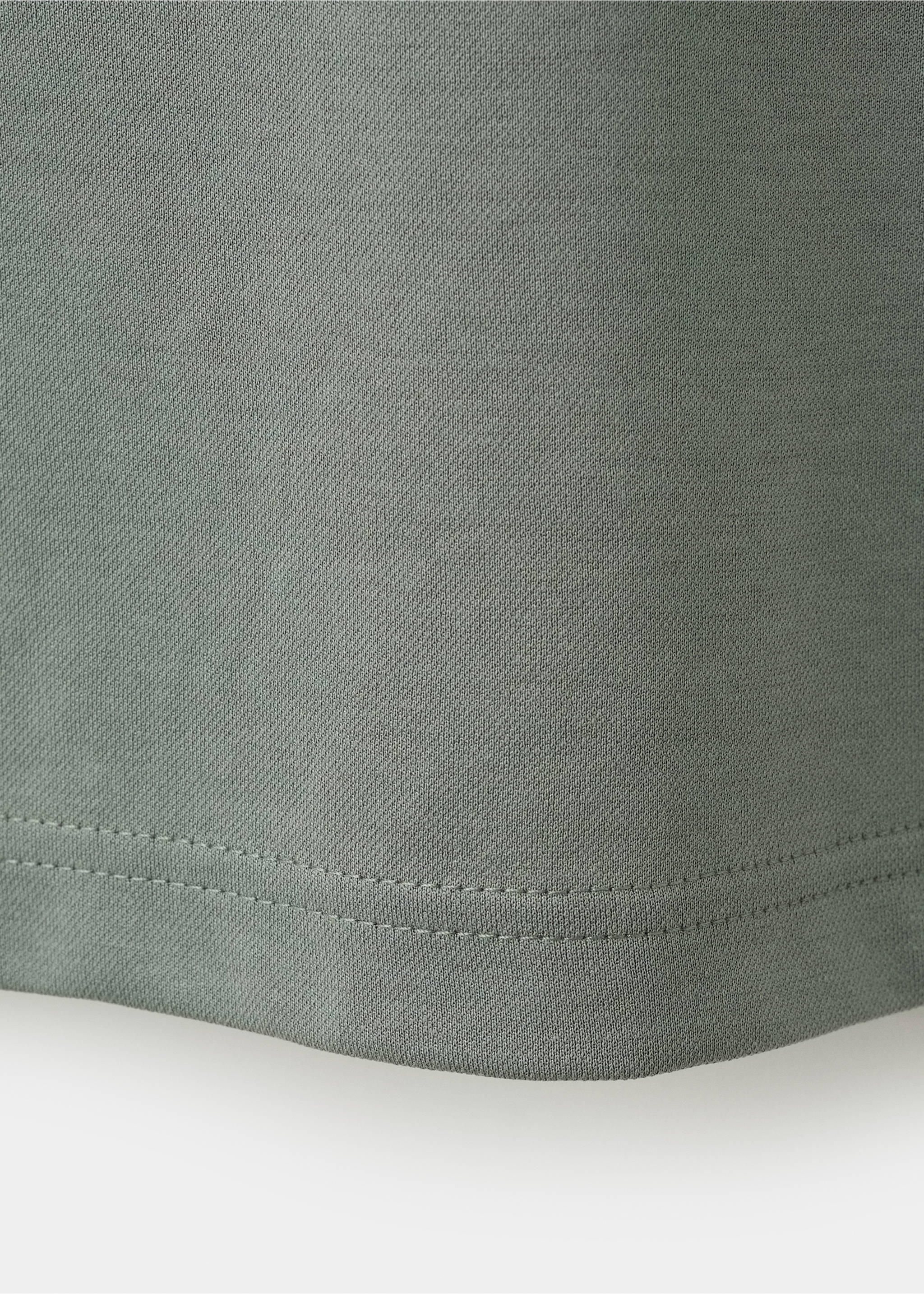Cotton piqué polo shirt - Details of the article 8, Khaki. Ref: 17075830-00.
