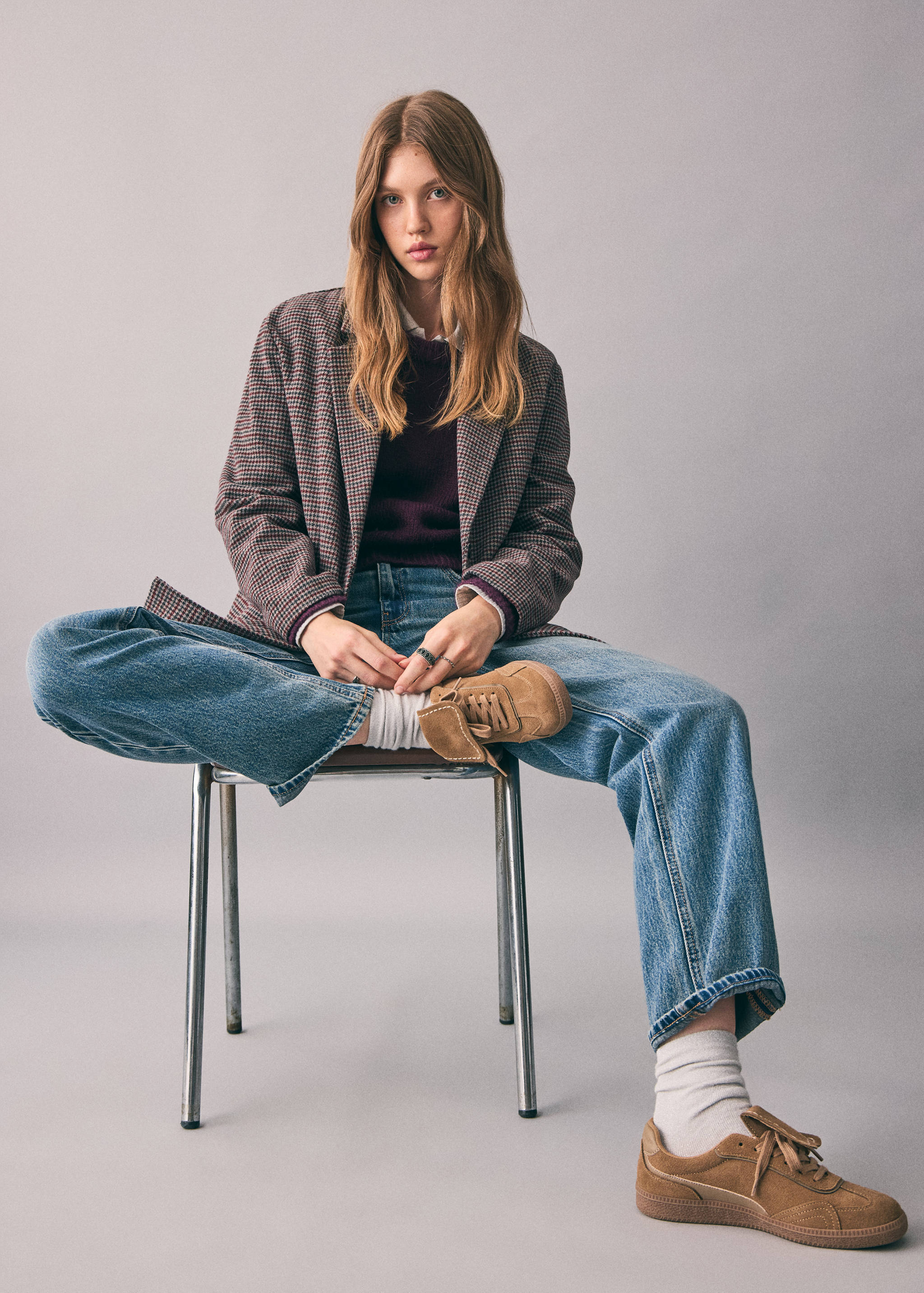 Pied-de-poule geruite blazer - Detail van het artikel 3