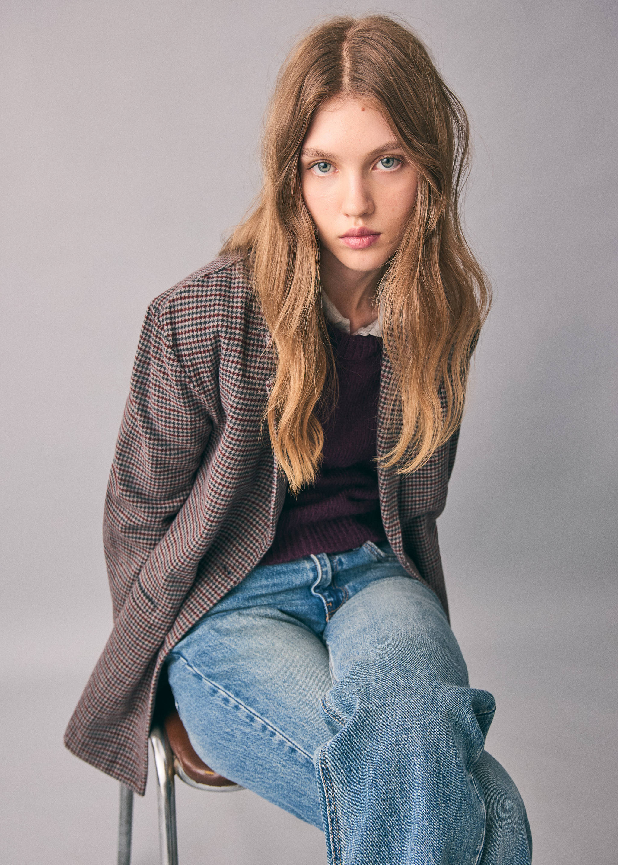 Blazer quadres pota de gall - Detall de l'article 2
