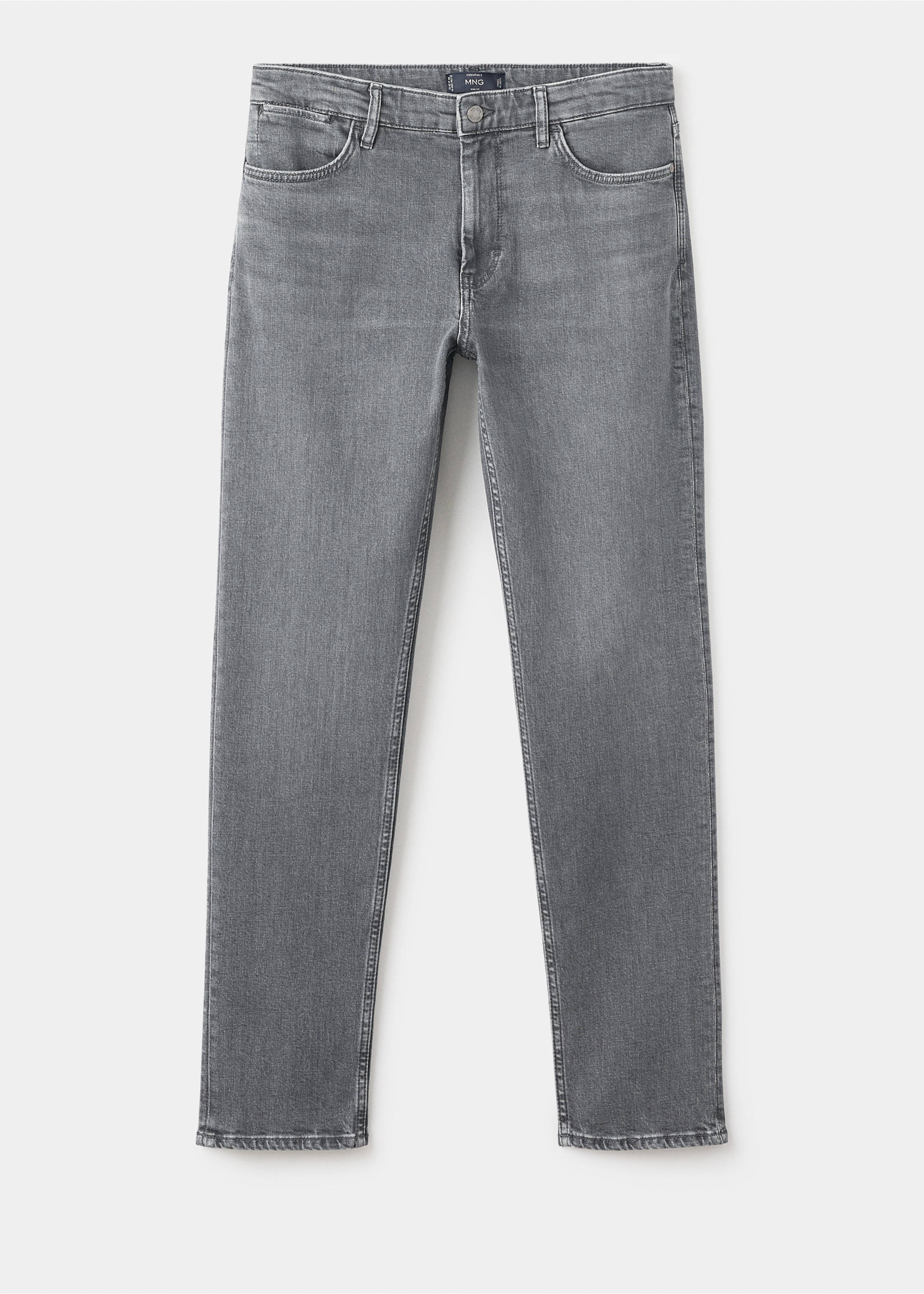 Jean Patrick slim fit Ultra Soft Touch - Article sans modèle, Gris denim. Ref: 17075969-00.