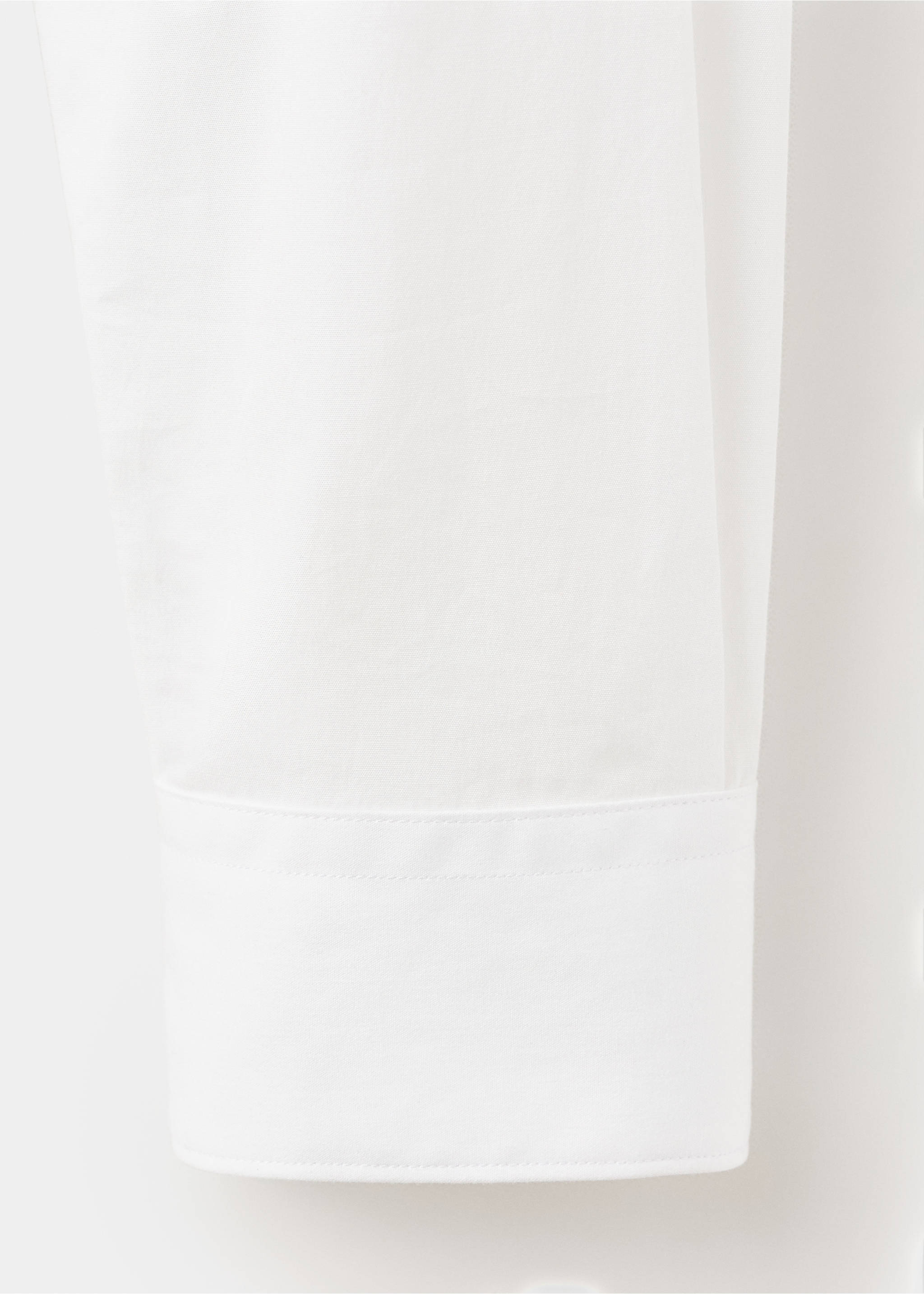 Chemise 100 % coton slim-fit - Détail de l'article 0, Blanc. Ref: 17075979-00.