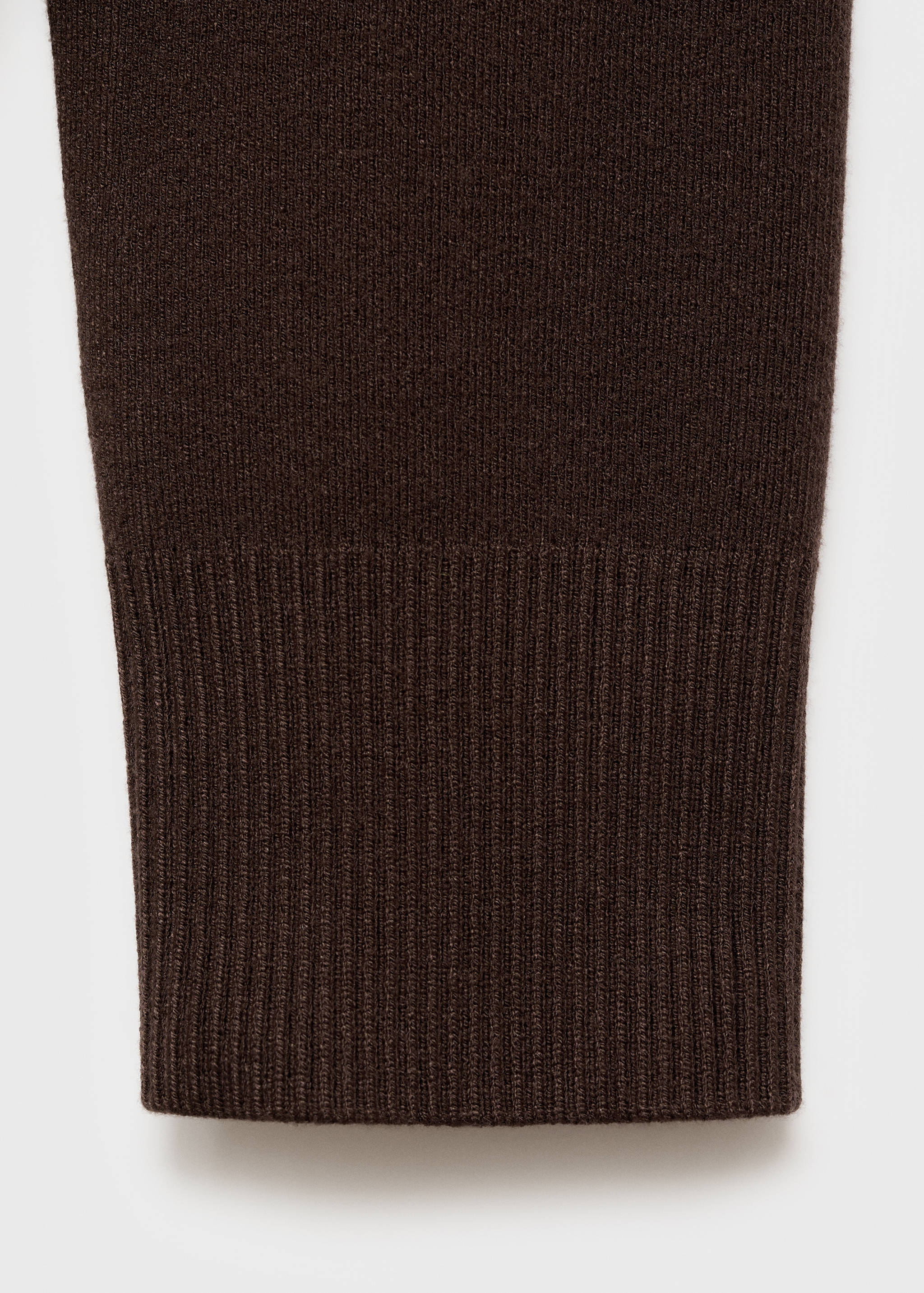 Cross-over cardigan with jewel button - Details of the article 8