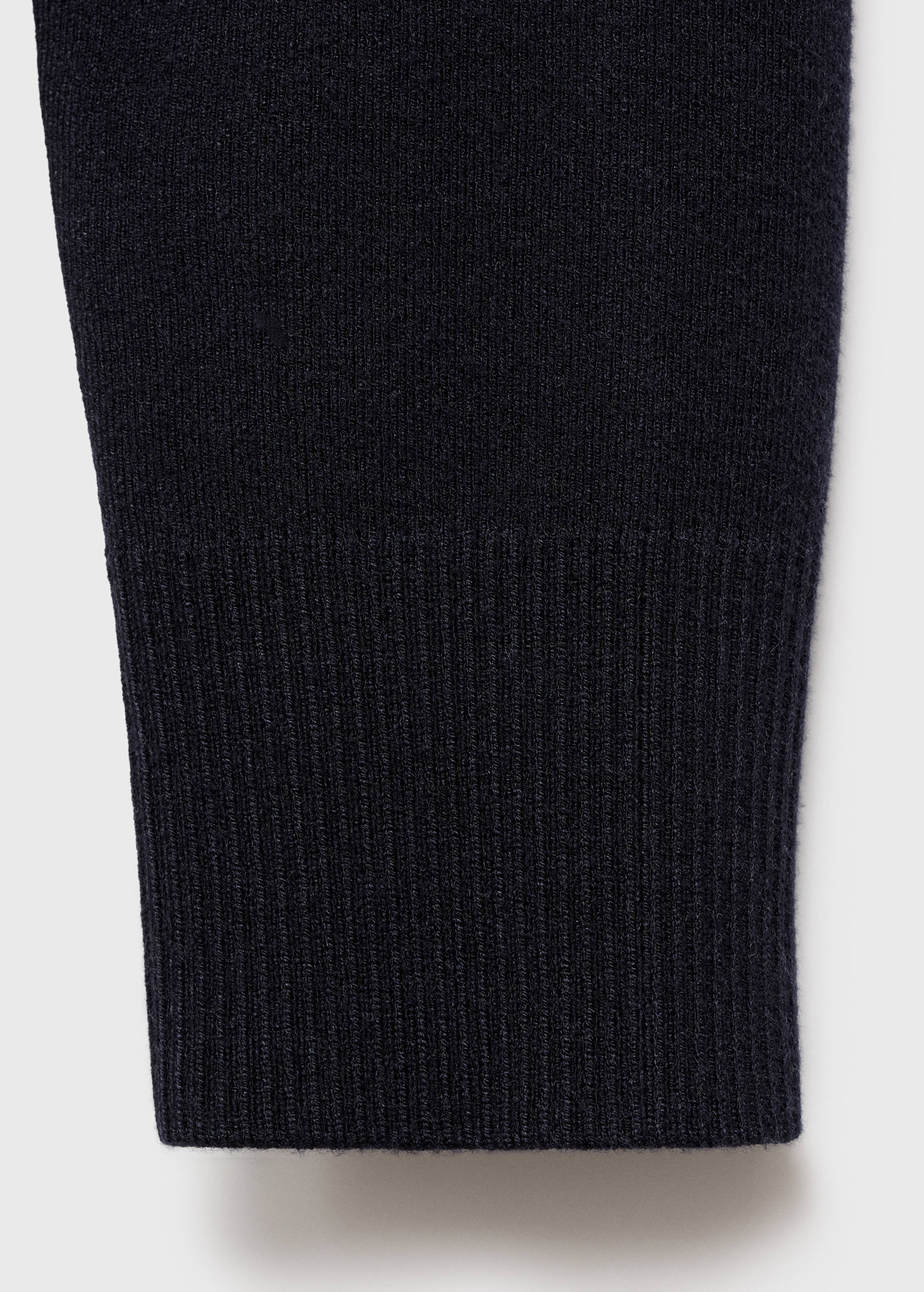 Cross-over cardigan with jewel button - Details of the article 0