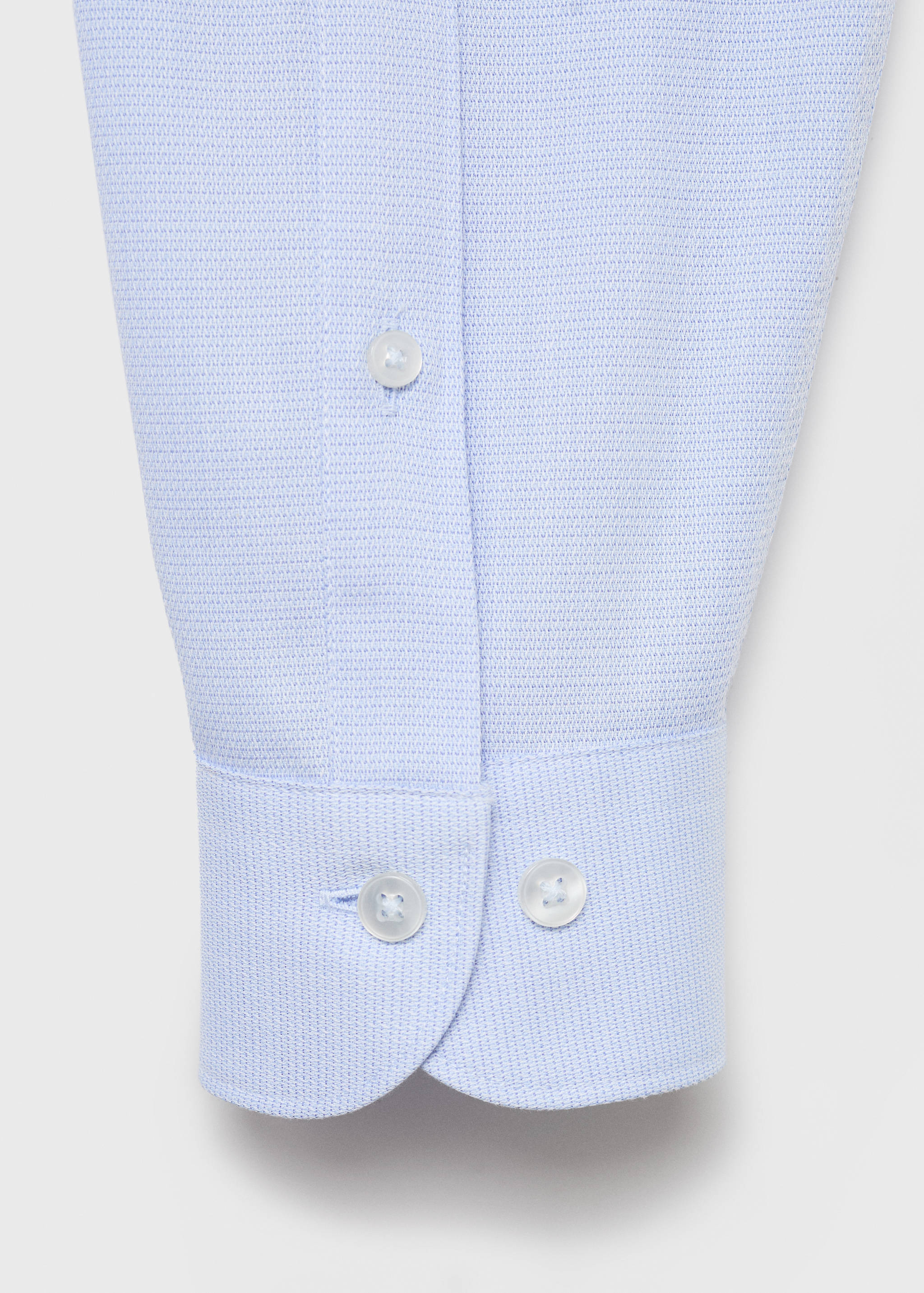 Slim-fit cotton shirt - Details of the article 0
