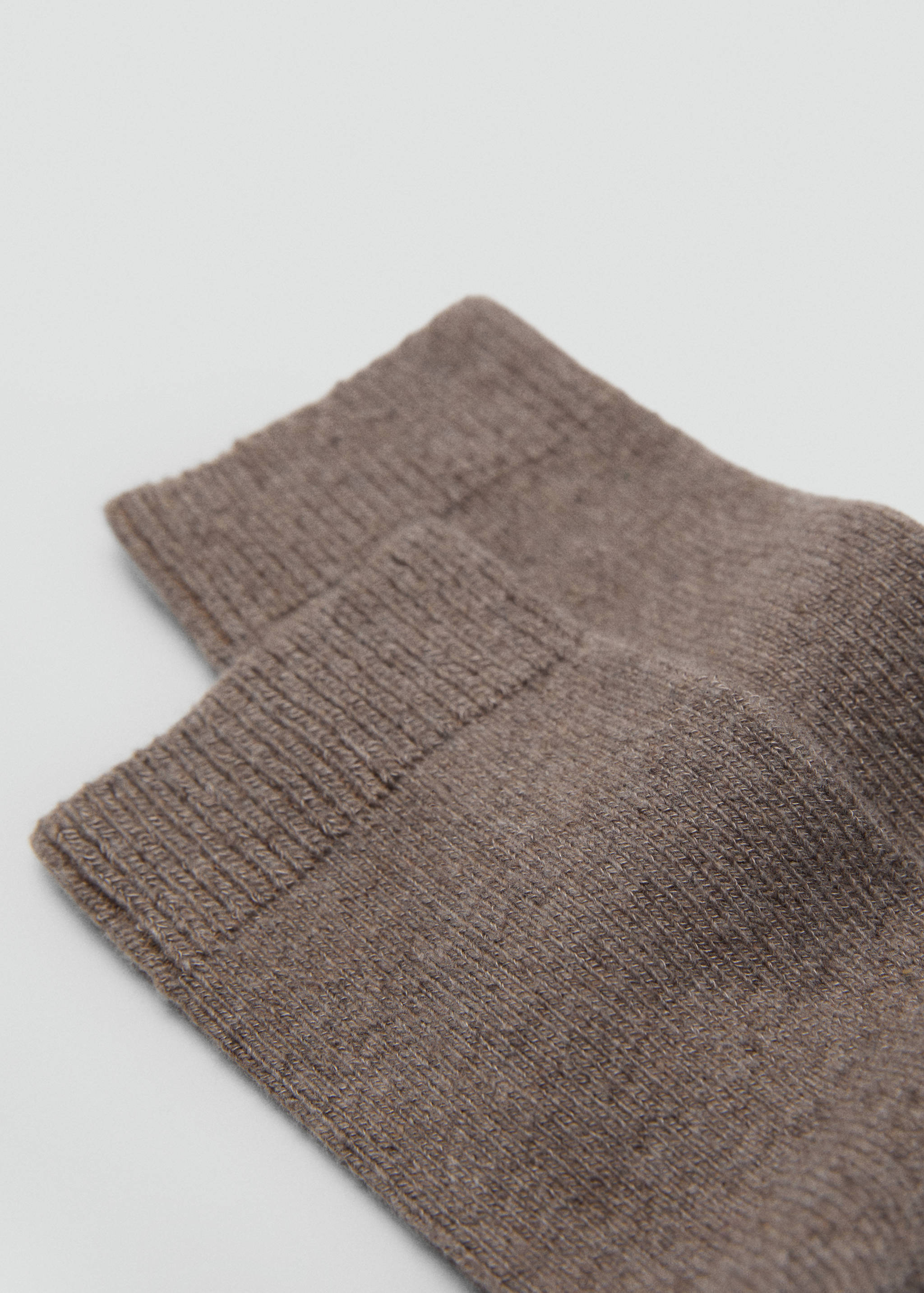 Wool and cashmere blend socks - Details of the article 1