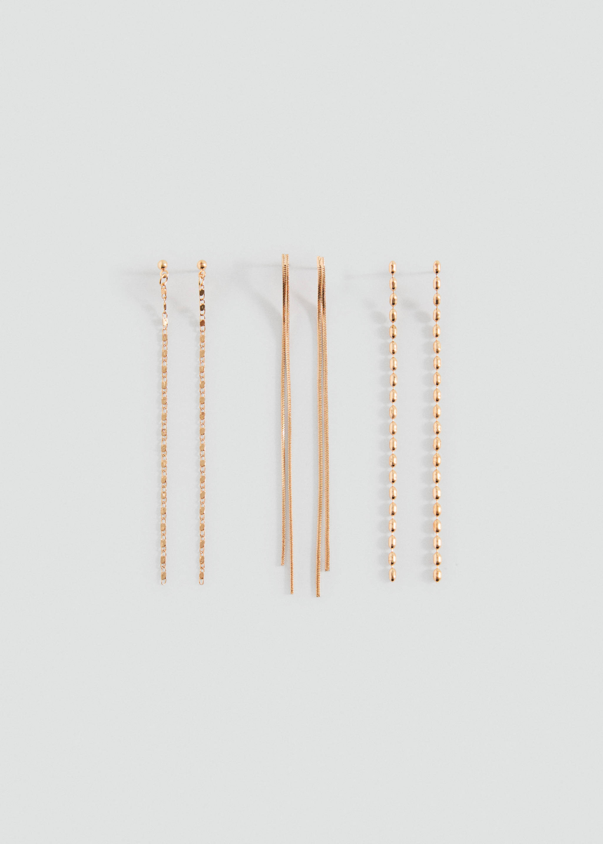 Pack de 3 brincos - Artigo sem modelo