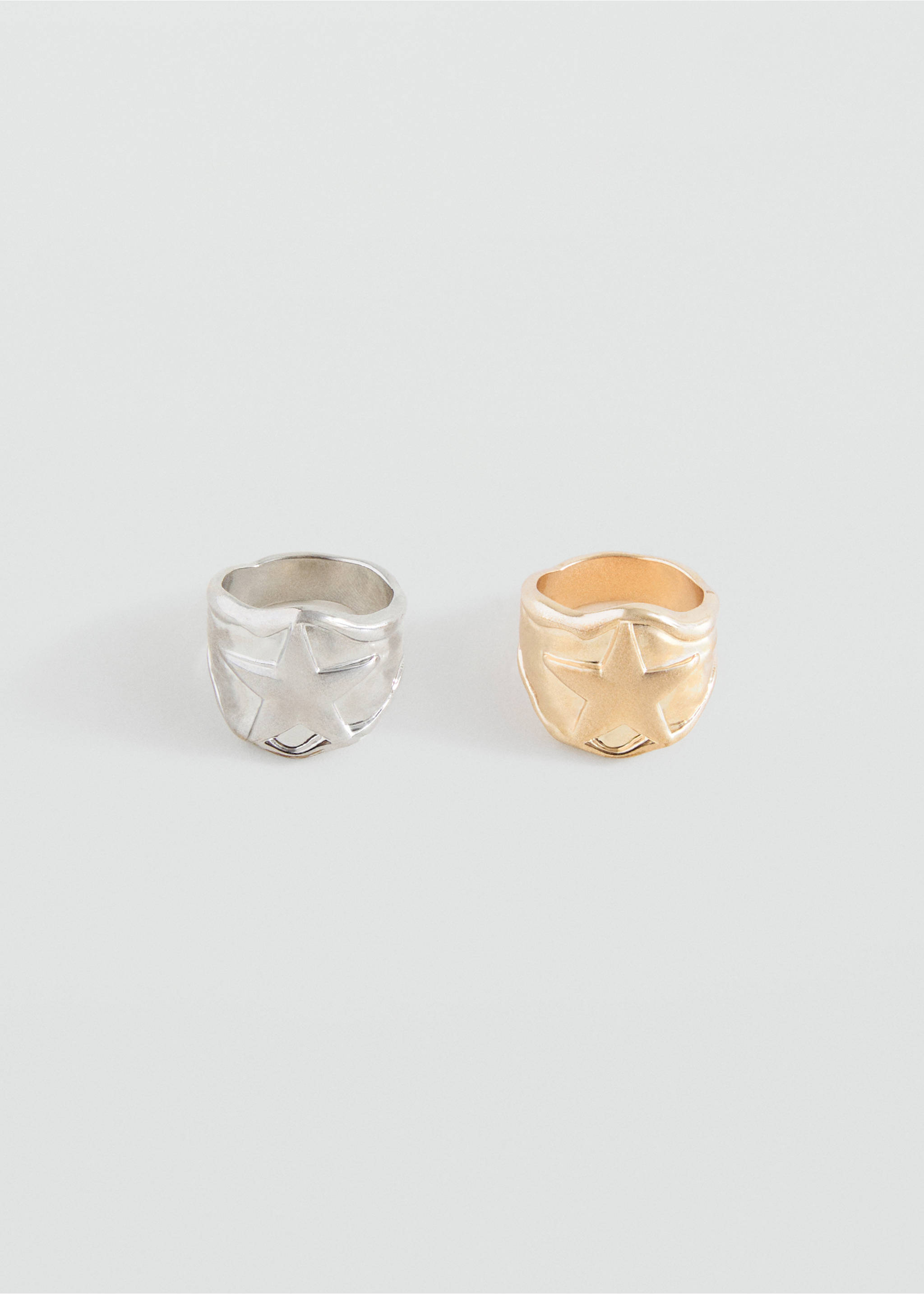 2-pack combined rings - Article without model, Silver. Ref: 17075987-00.