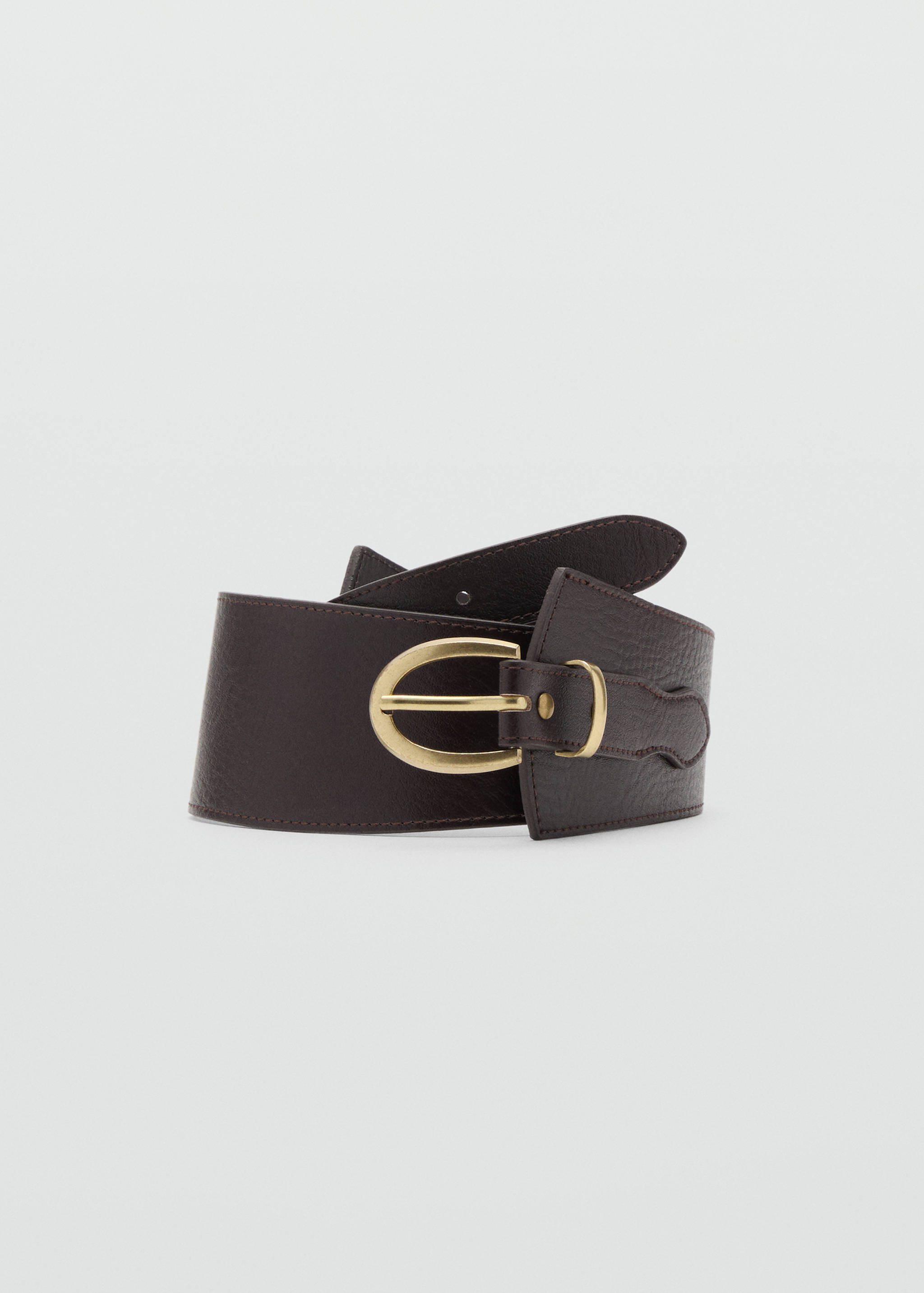 Leather obi belt - Article without model