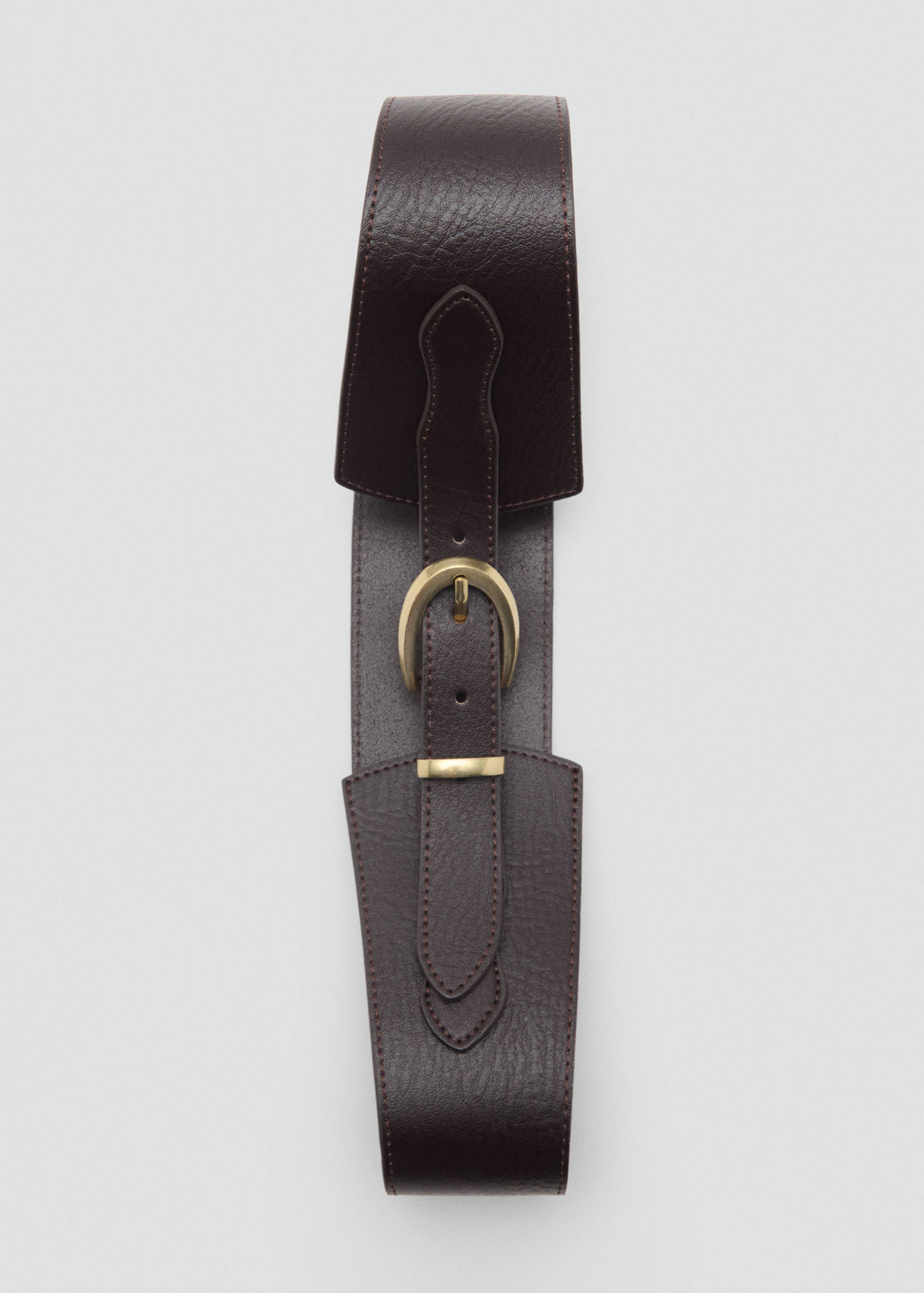 Leather obi belt - Details of the article 2