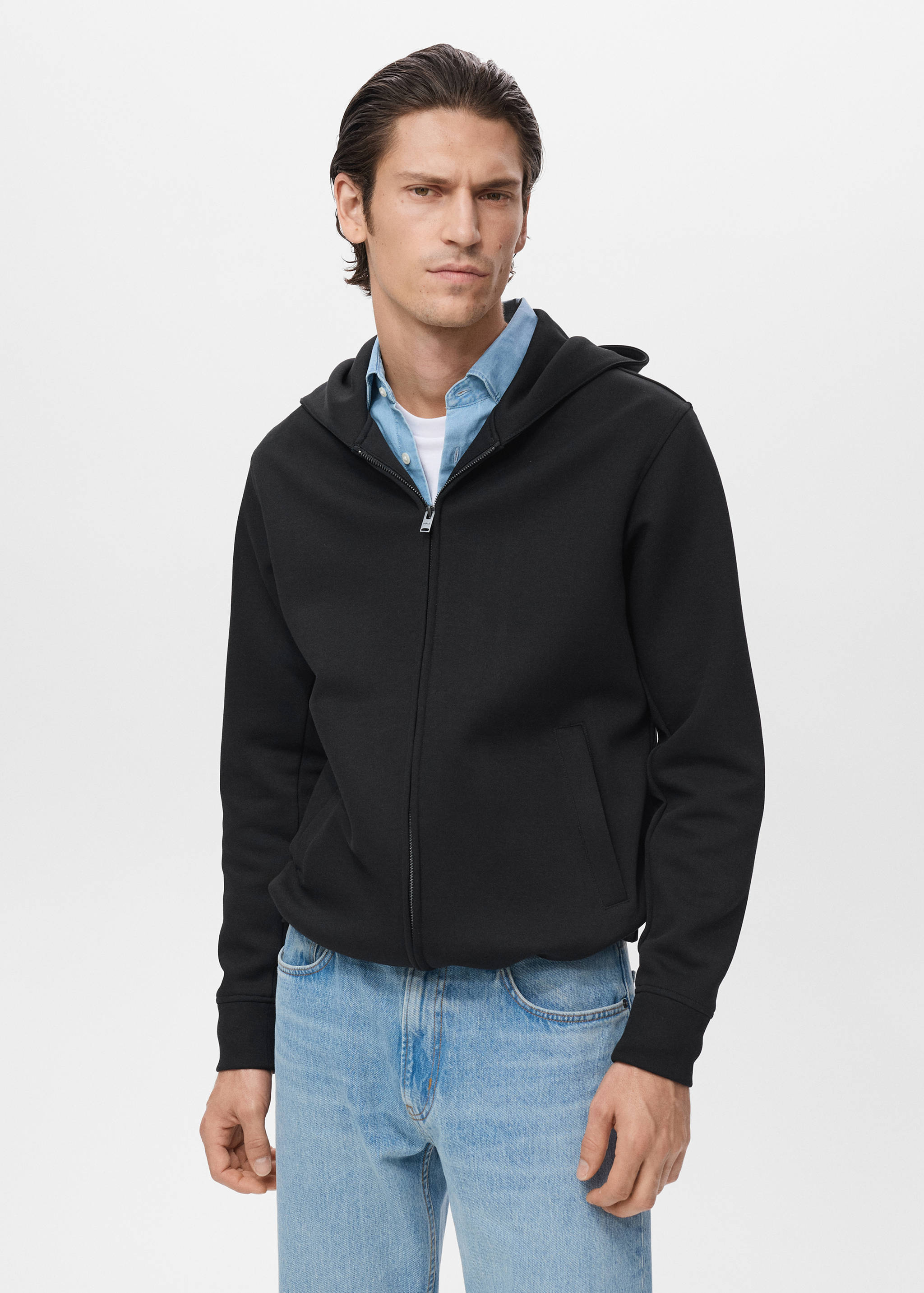 Zip-up hoodie - Medium plane