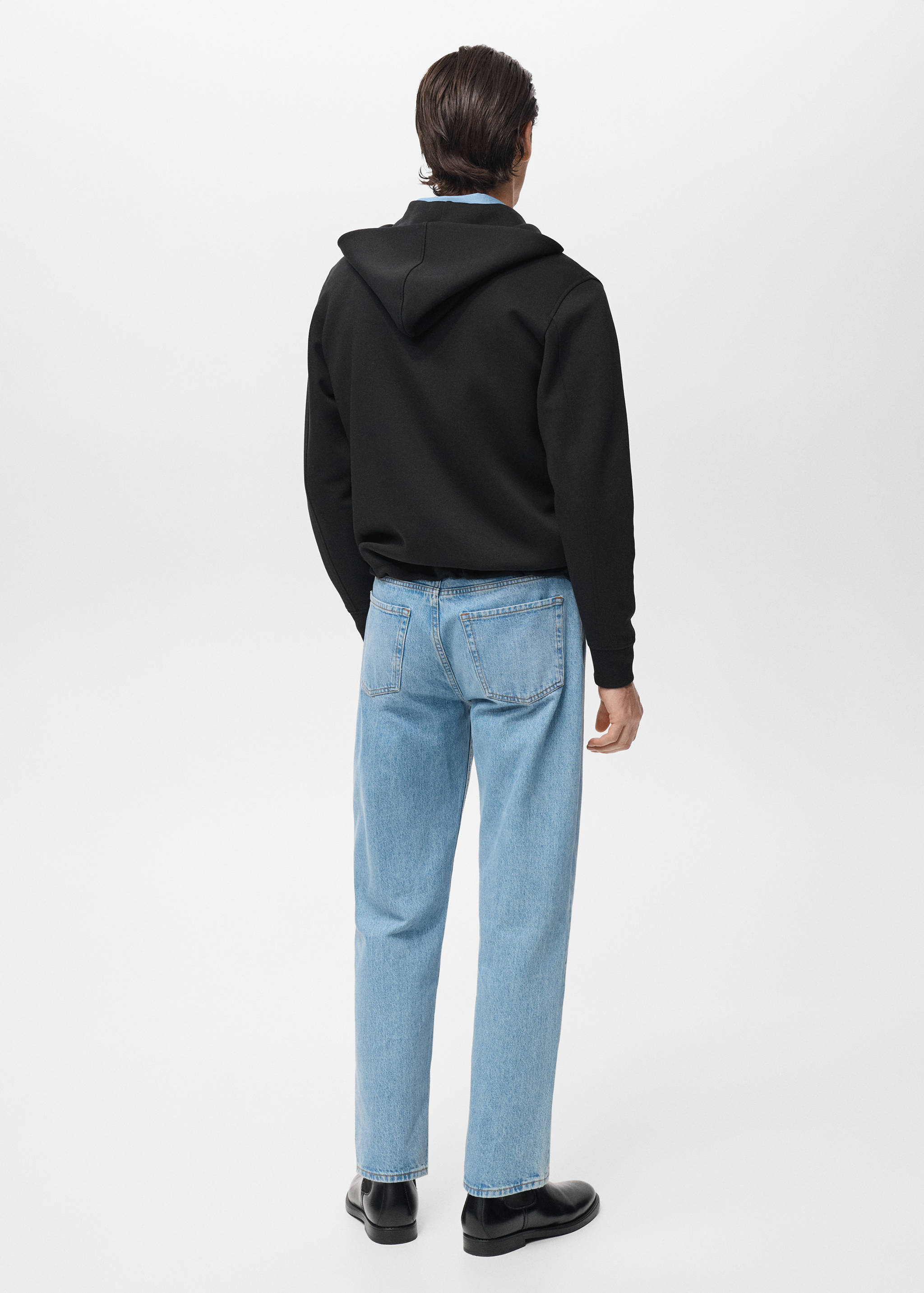 Zip-up hoodie - Reverse of the article