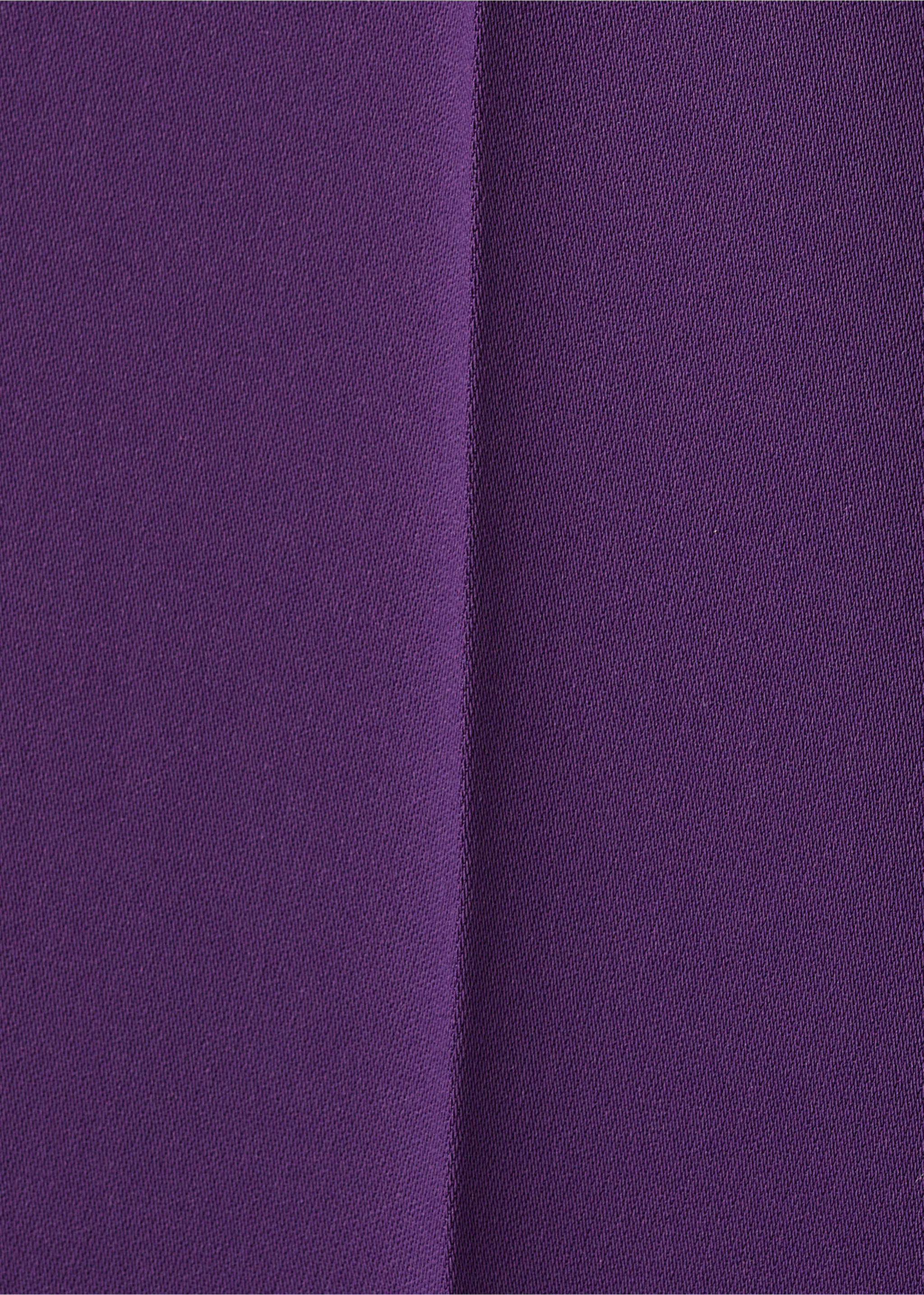 Pantalon droit taille haute - Détail de l'article 0, Violet. Ref: 17075999-00.