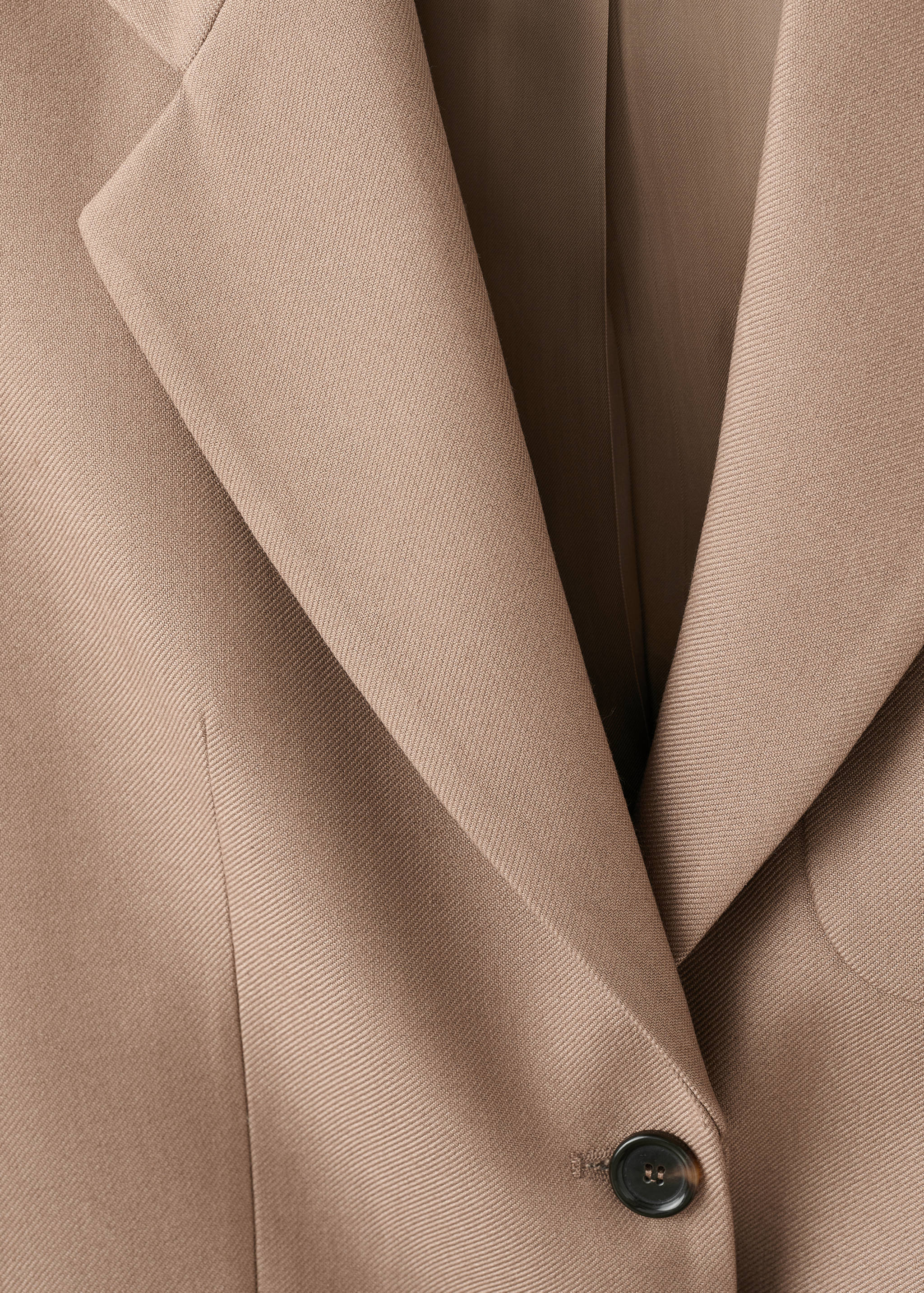 Blazer traje mezcla lana bolsillos - Detalle del artículo 8