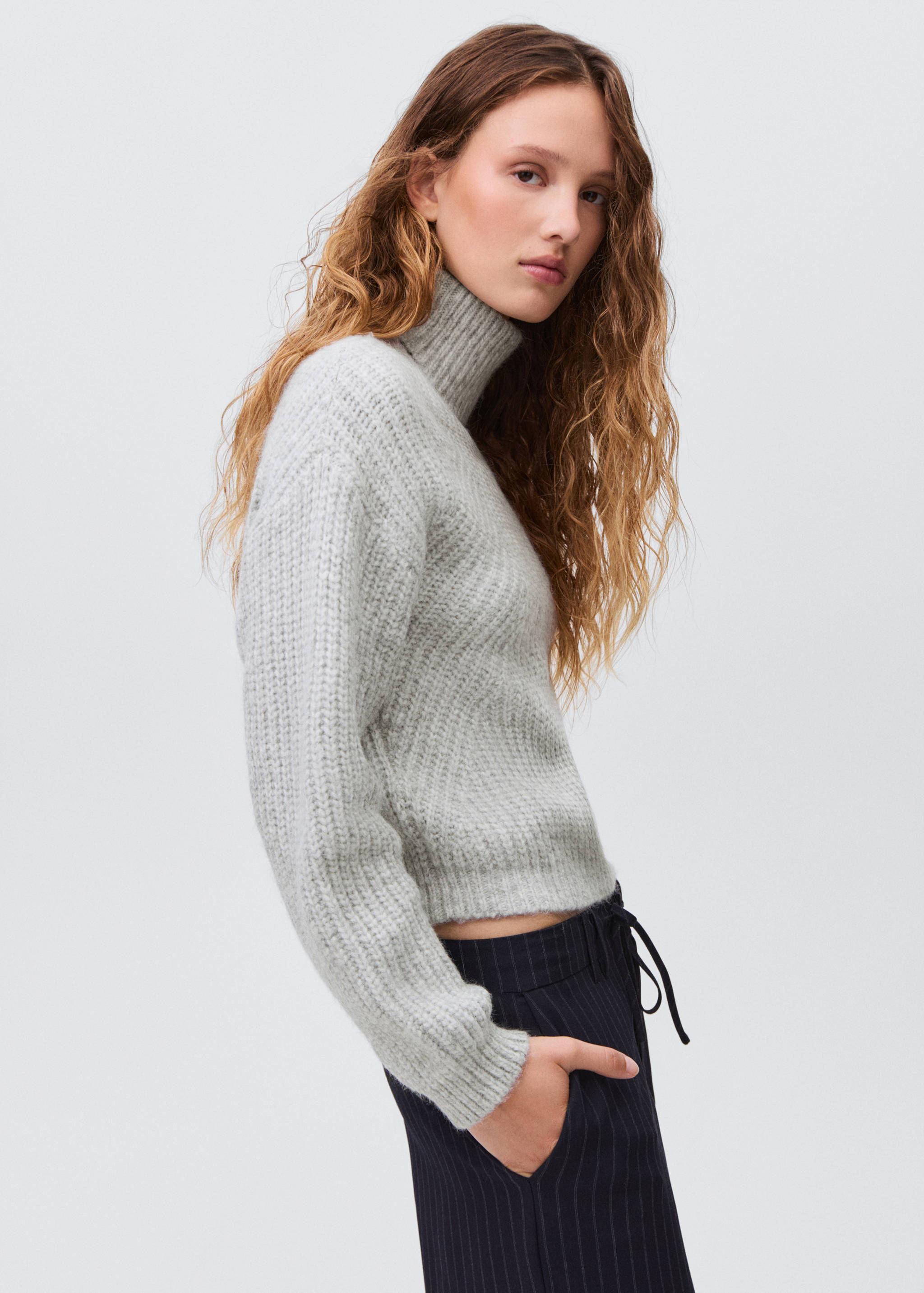 Strickpullover mit Rollkragen - Detail des Artikels 2