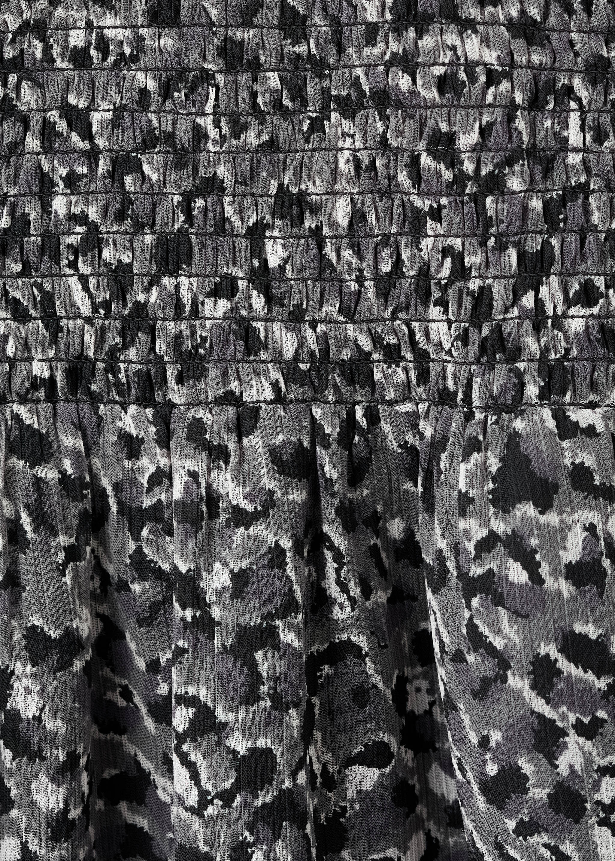 Robe léopard à volants - Détail de l'article 0