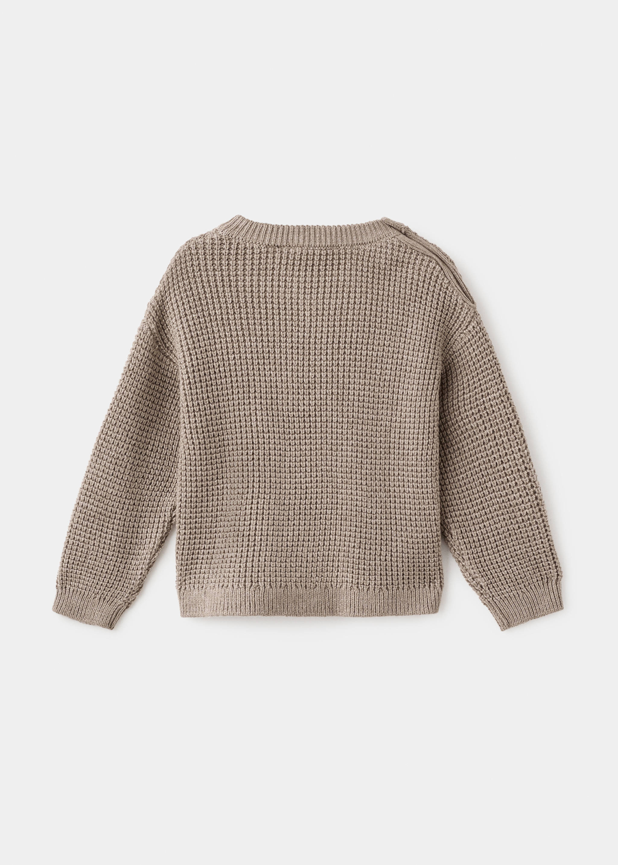 Pull-over maille coton - Verso de l’article