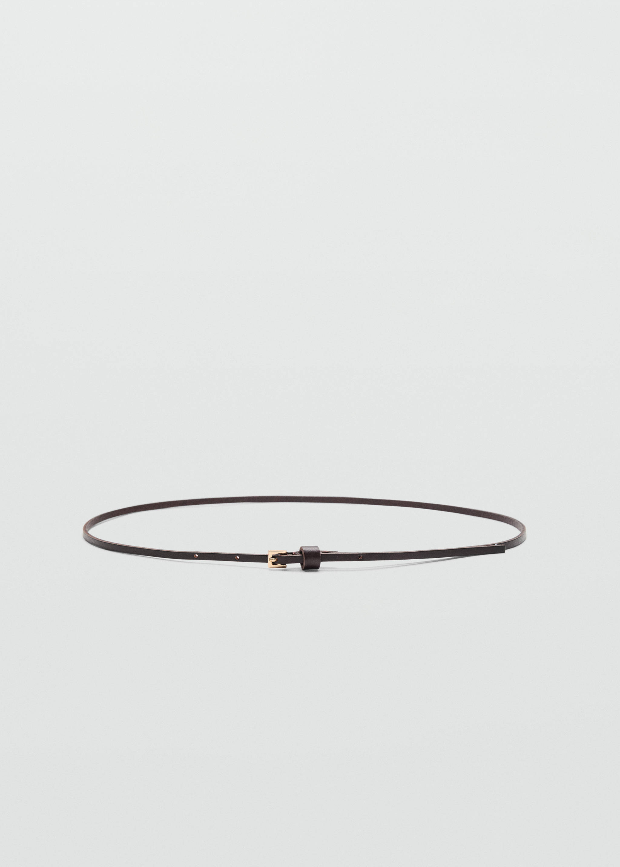 Leather mini-belt - Article without model