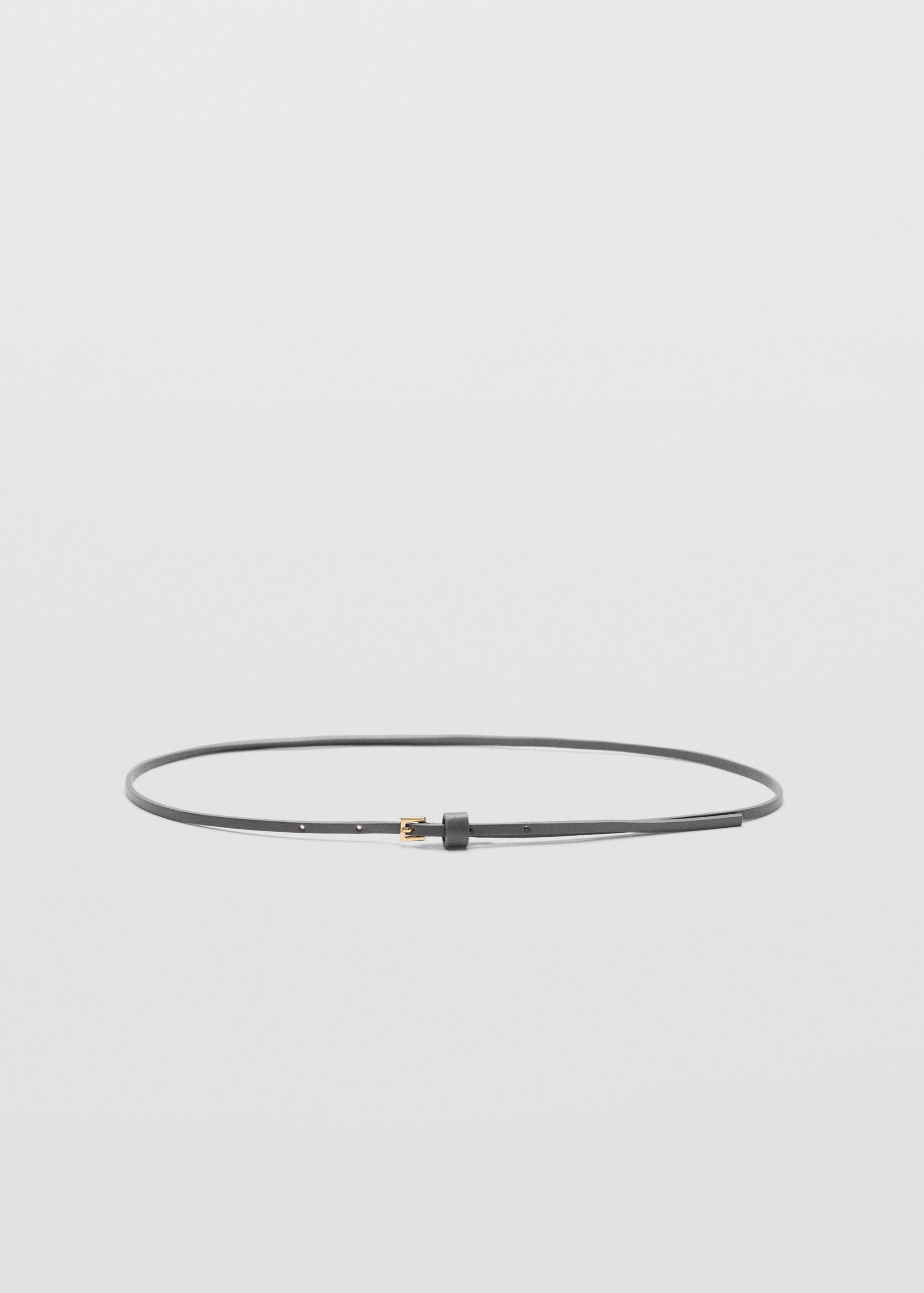 Leather mini-belt - Article without model