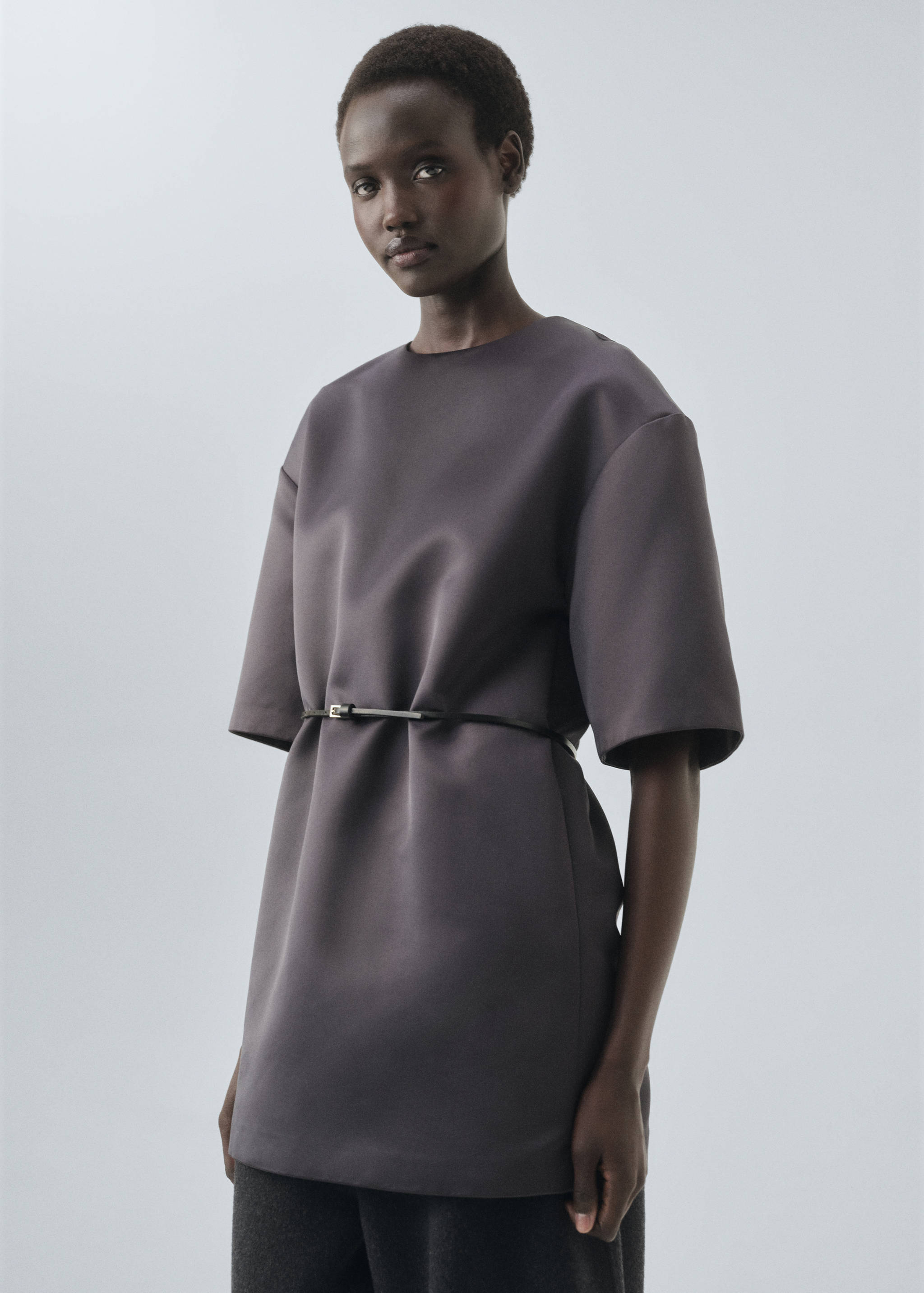 Leather mini-belt - General plane