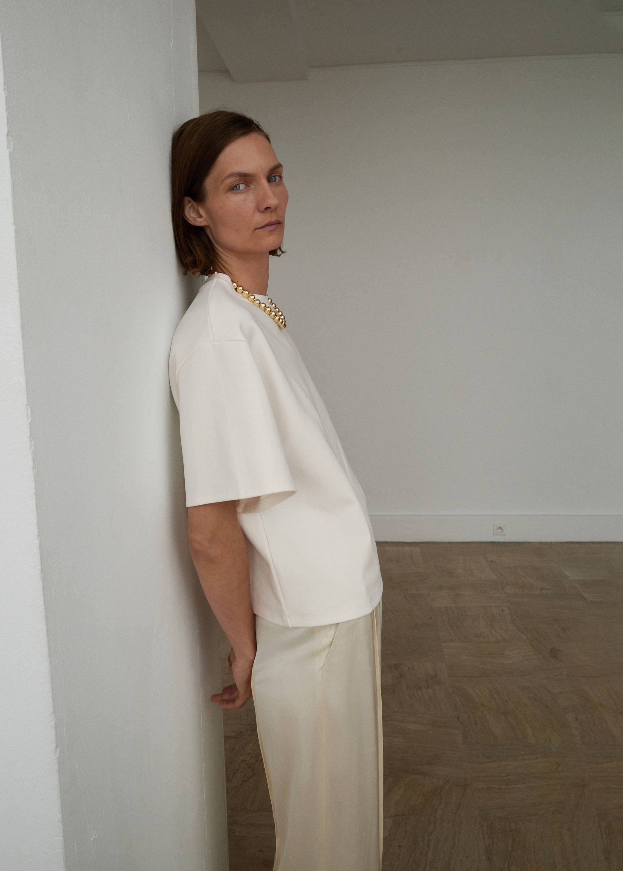 Oversized cotton t-shirt - Medium plane