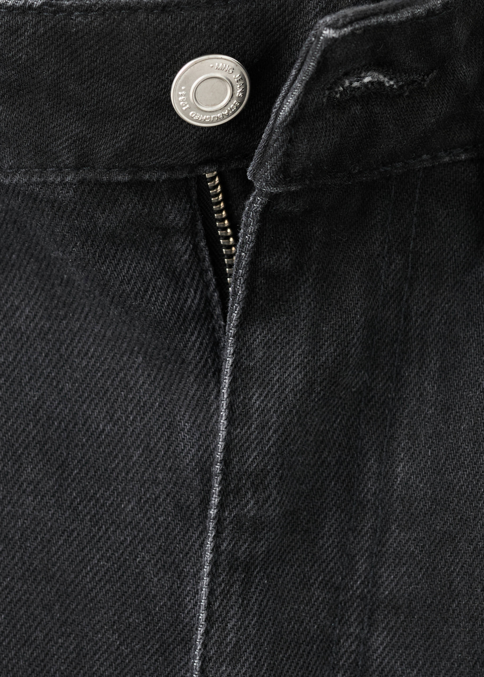 High-waisted barrel jeans - Details of the article 8