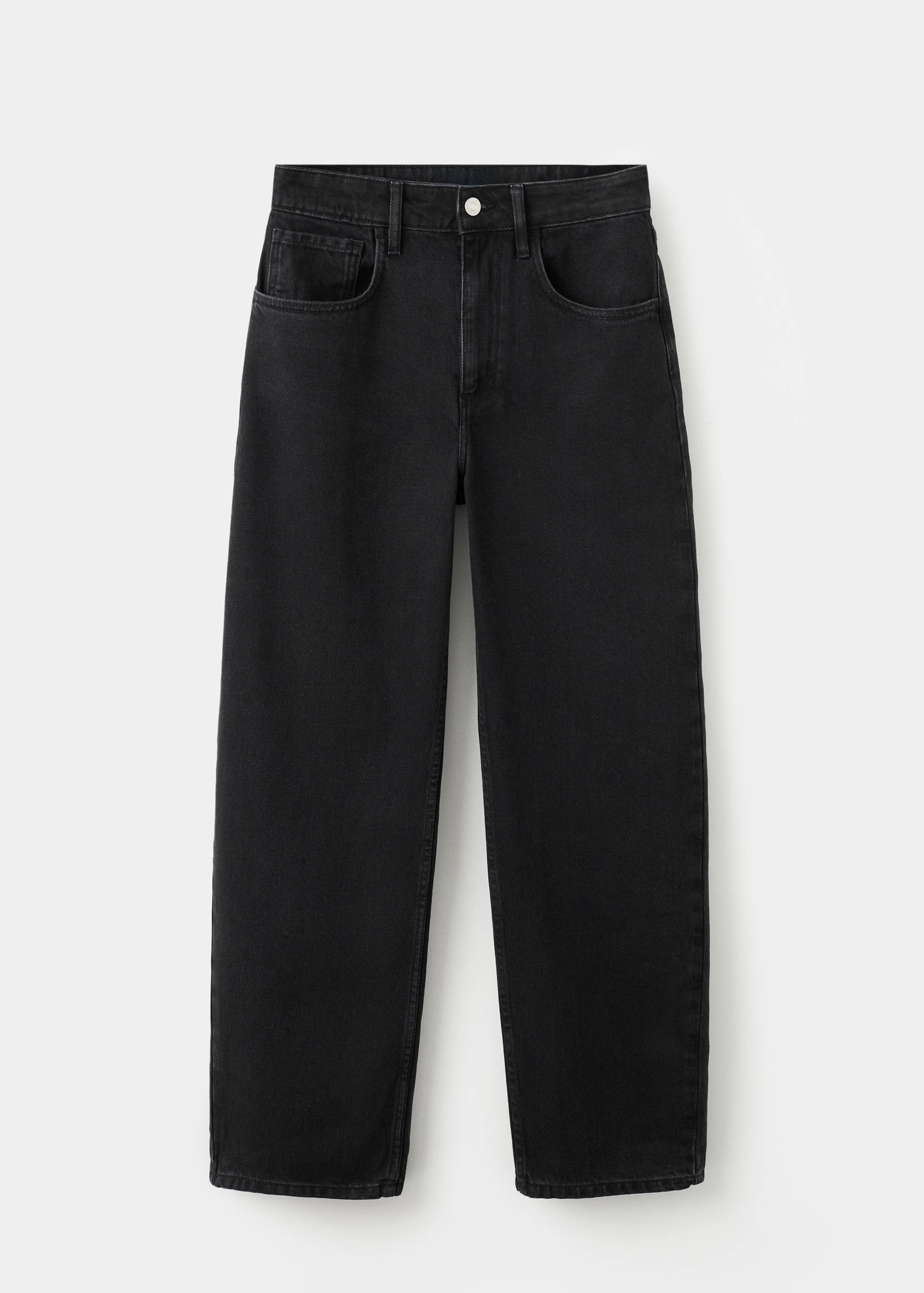 Jeans barrel tiro alto - Artículo sin modelo