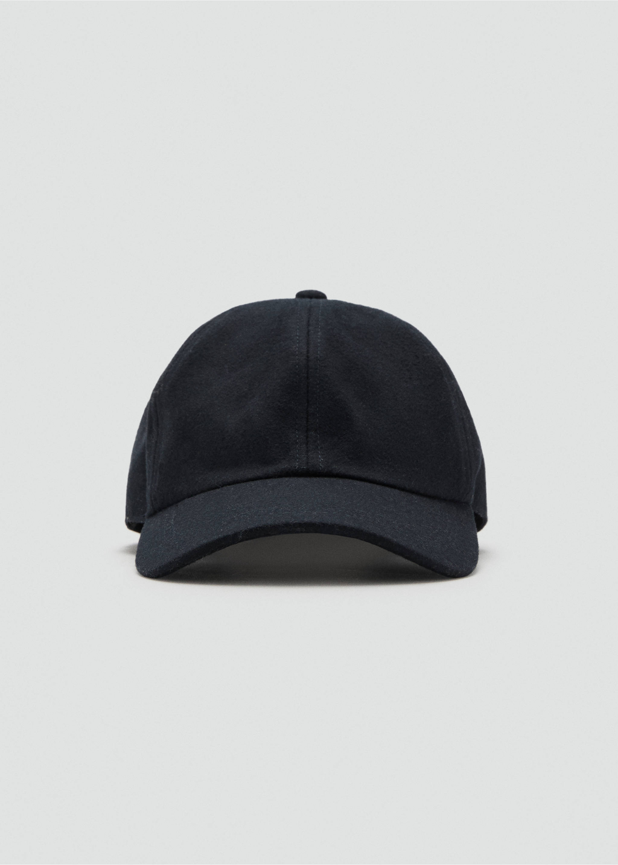 Wool-blend cap - Medium plane, Navy. Ref: 17076732-00.