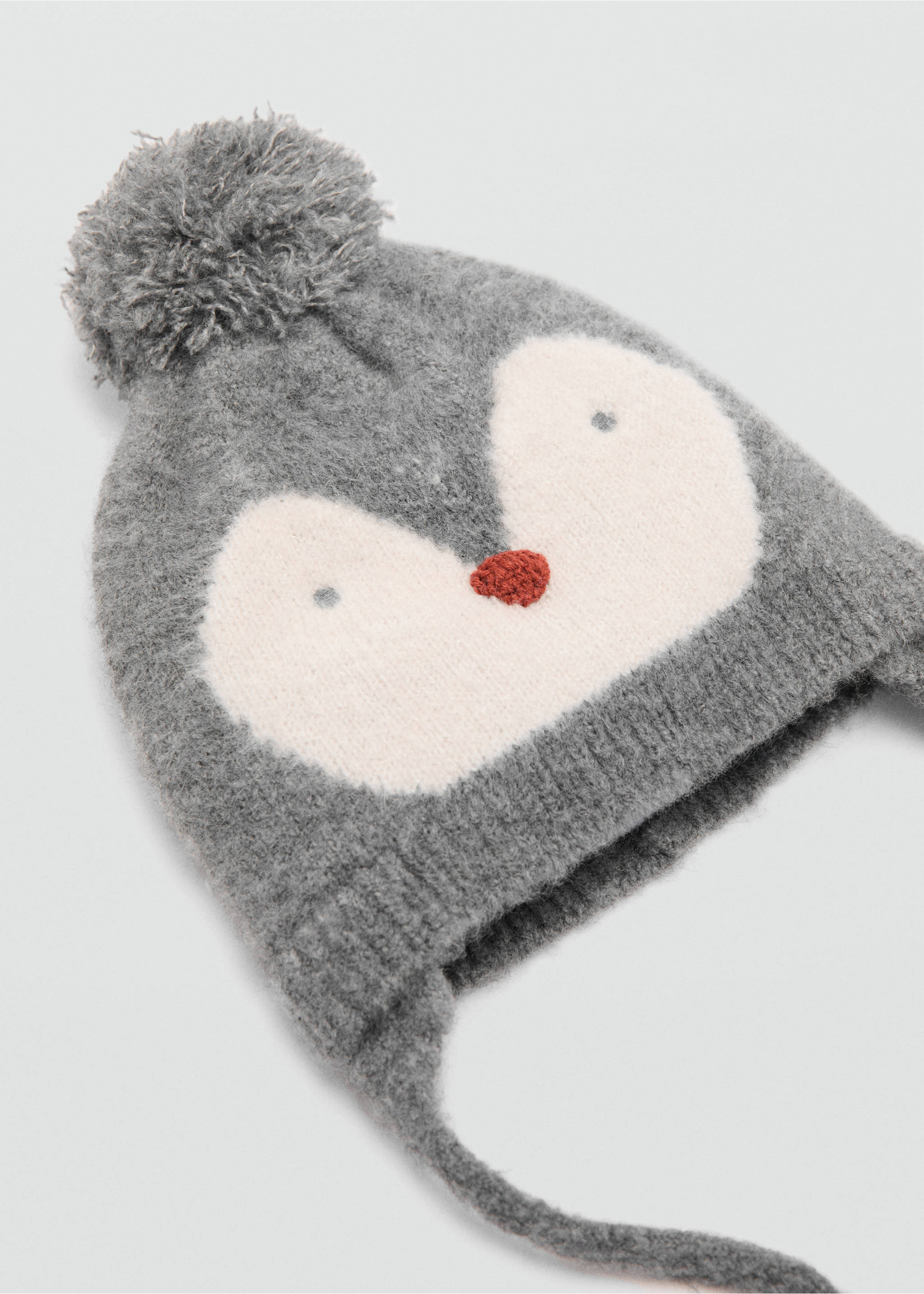 Σκουφί πιγκουίνος - Μεσαίο πλάνο, Γκρι. Ref: 17076741-00.