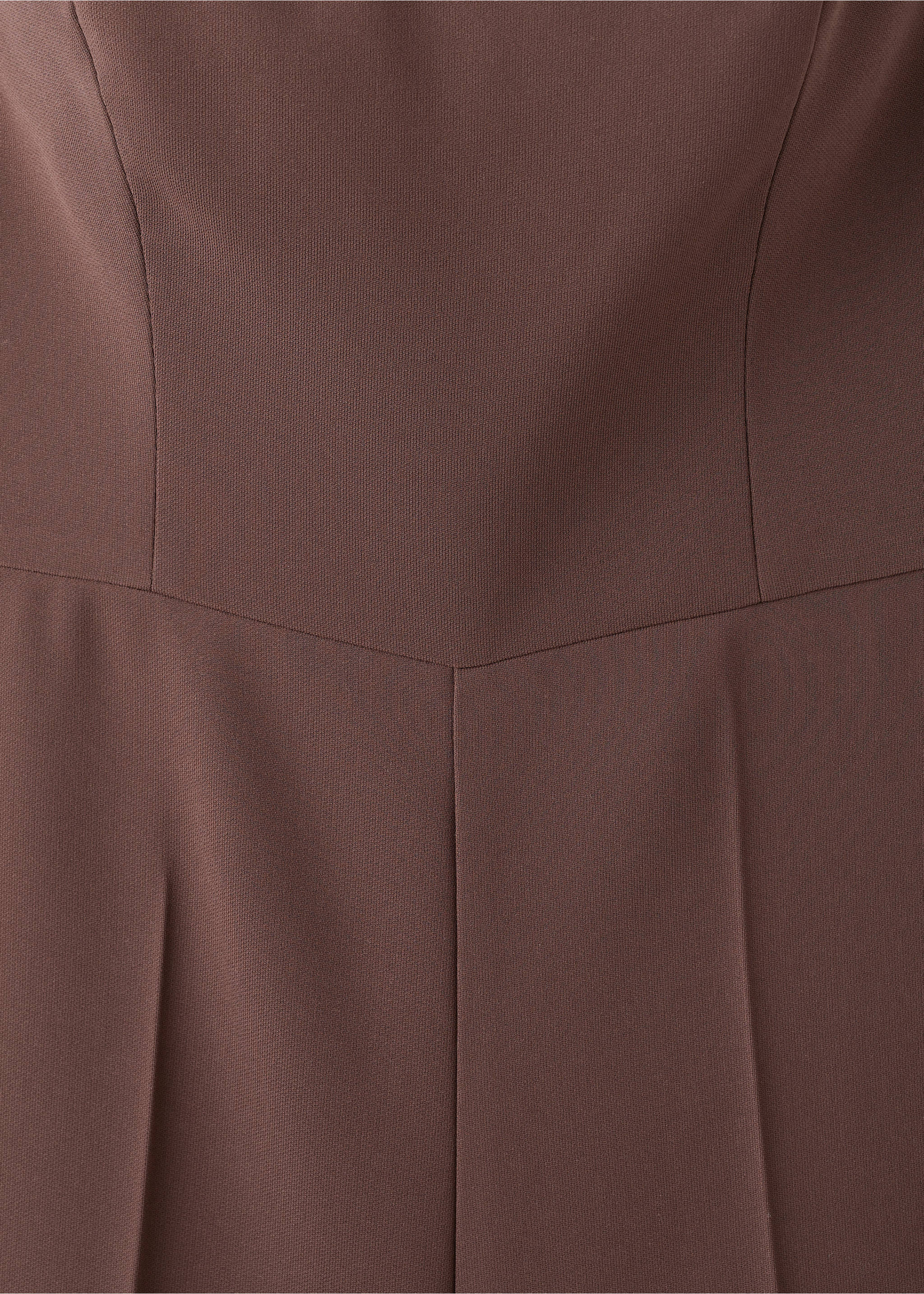 Halter neck jumpsuit - Details of the article 8, Russet. Ref: 17076745-00.