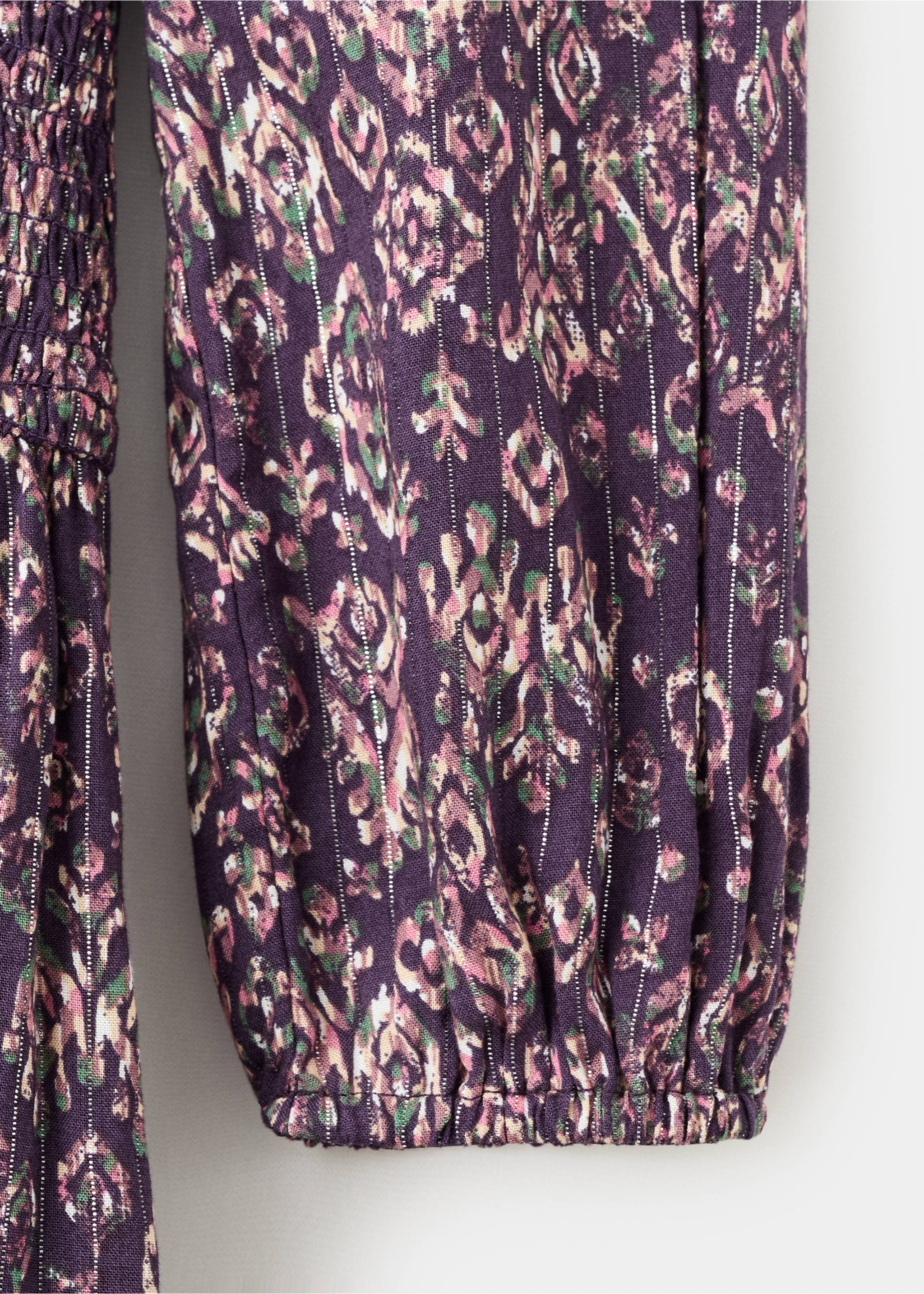 Robe fluide imprimée - Détail de l'article 0, Violet. Ref: 17077121-00.