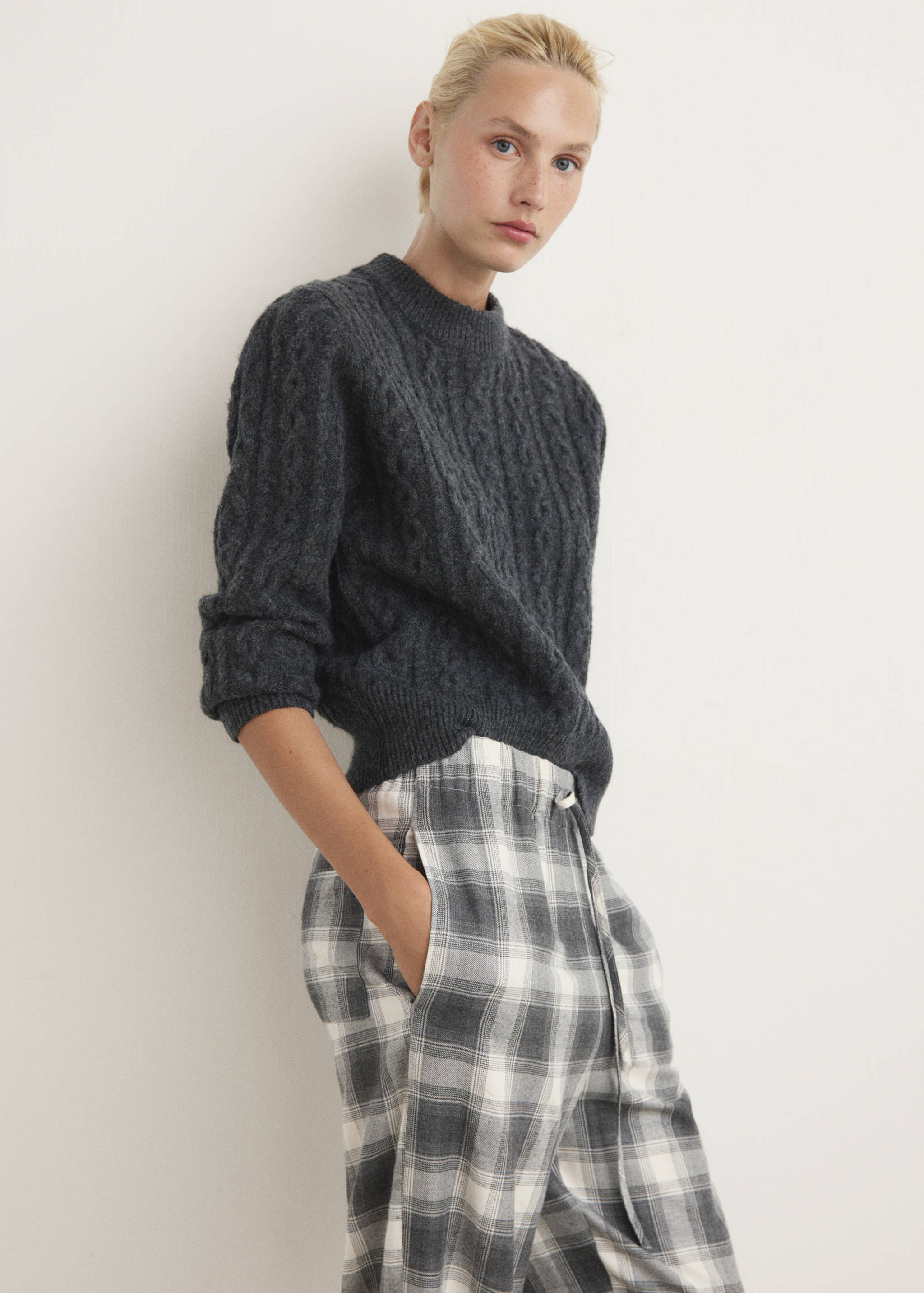 Pantalón franela cuadros - Detalle del artículo 1