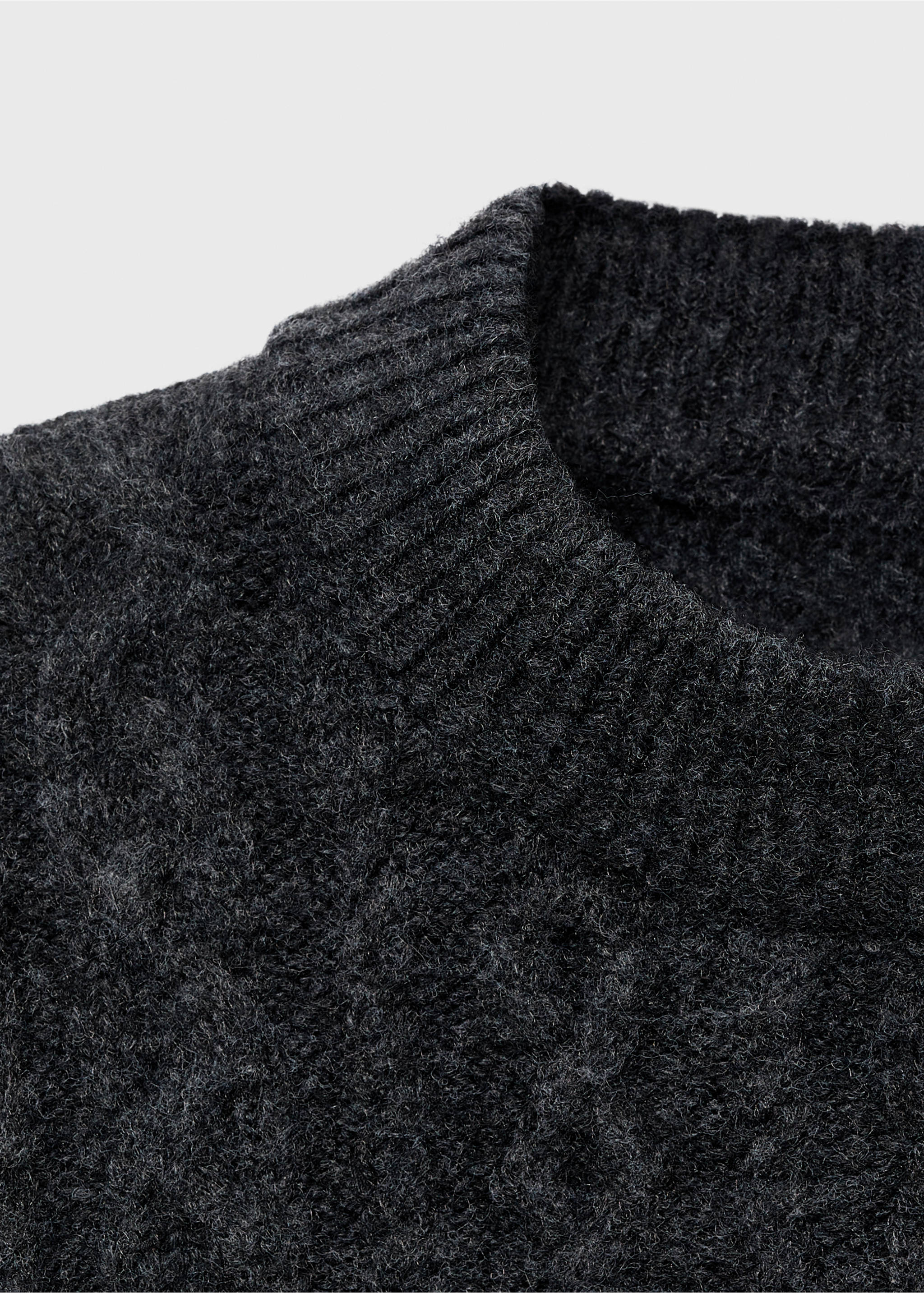 Pyjama sweater bello - Details of the article 8, Charcoal. Ref: 17077129-00.