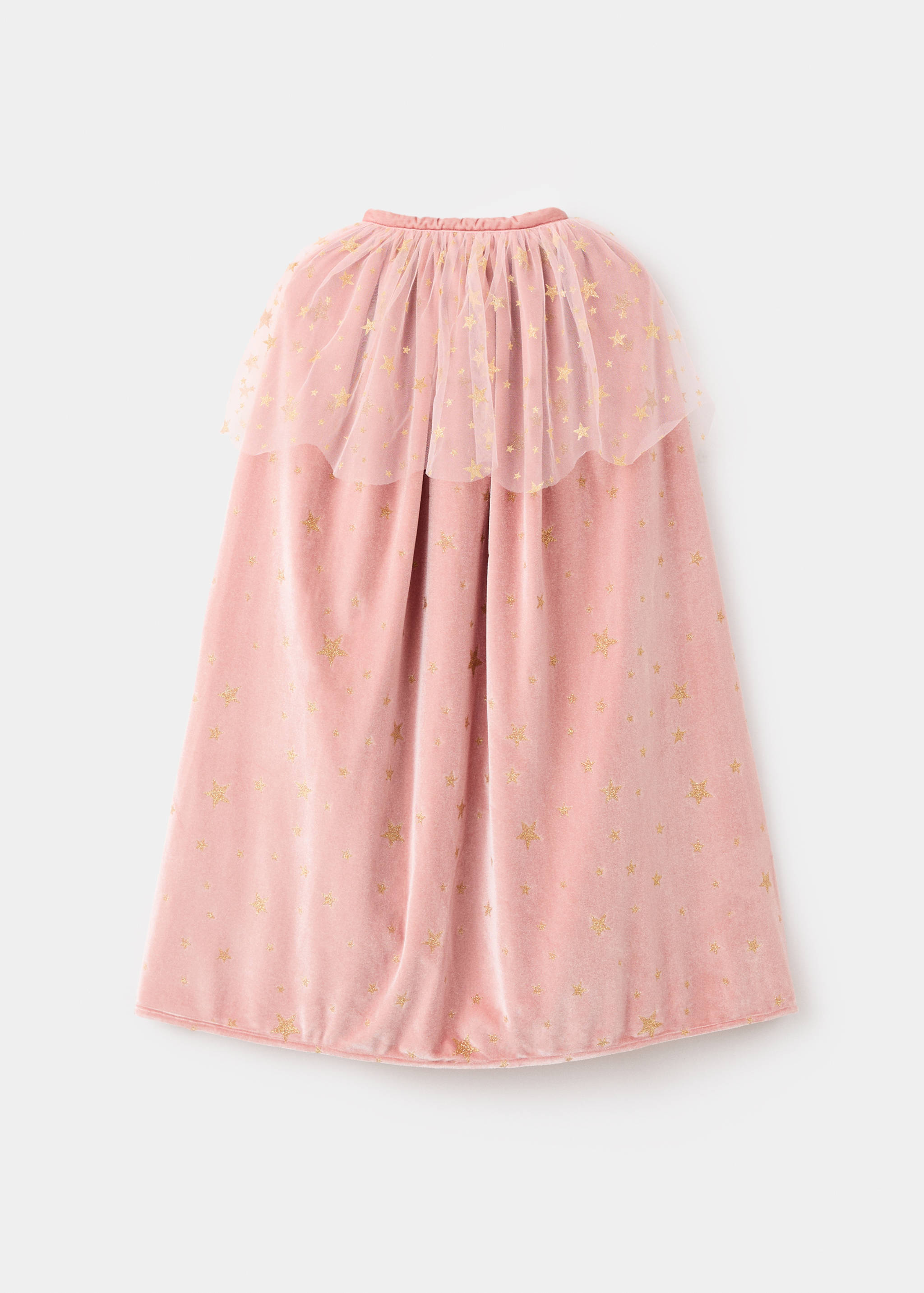 Tüll-Cape mit Glitter-Sternchen - Mittlere Ansicht
