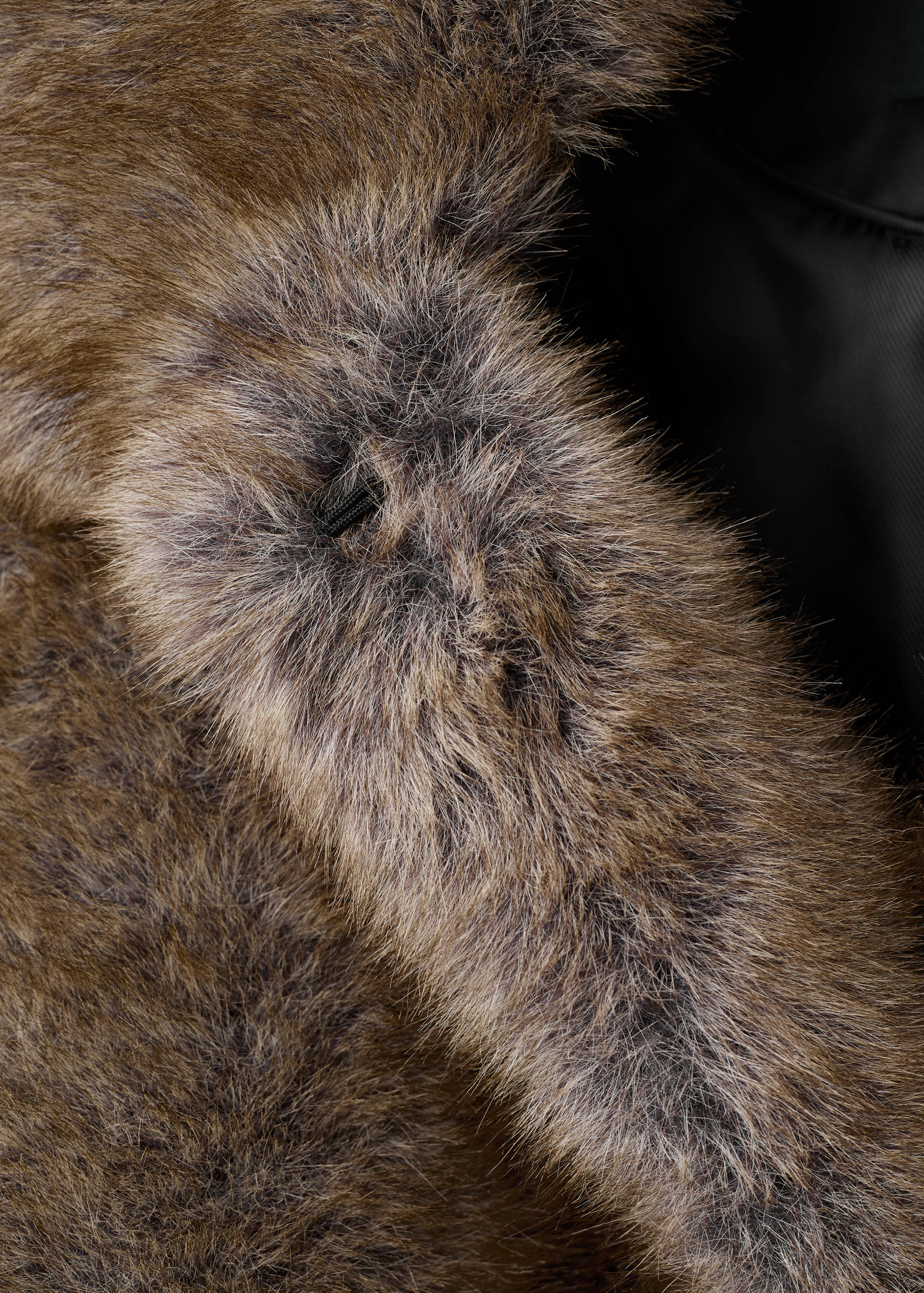 Faux-fur cropped jacket - Details of the article 8