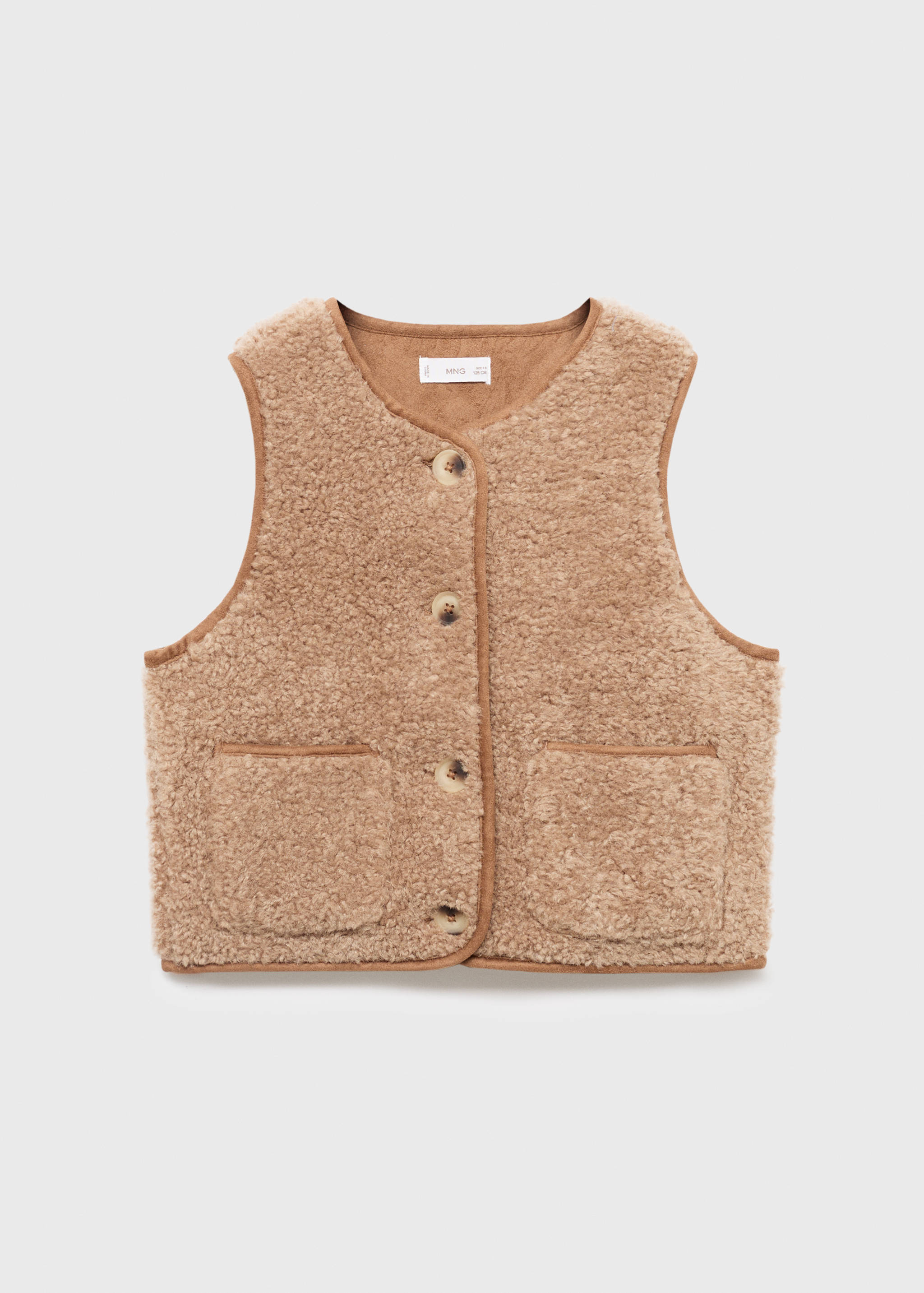 Gilet imitation mouton - Article sans modèle