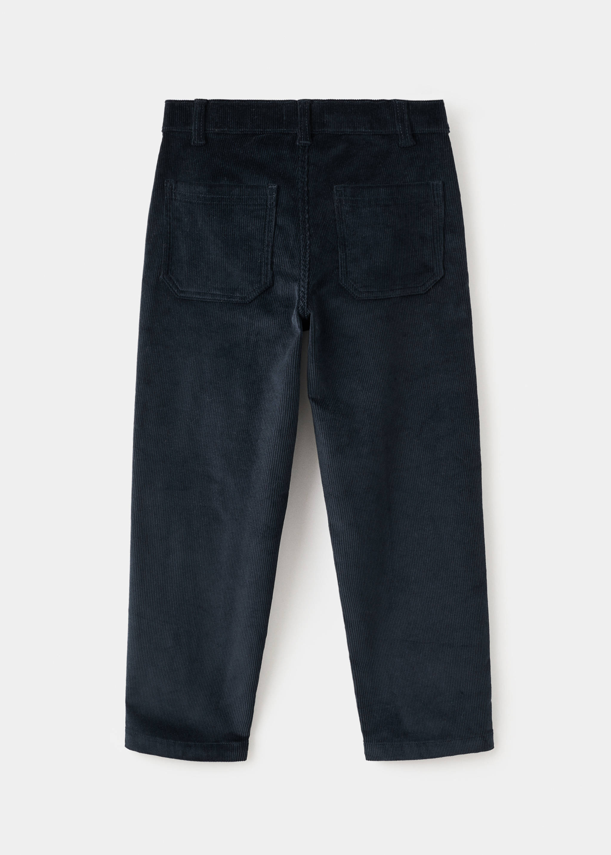 Pantalón recto pana - Reverso del artículo